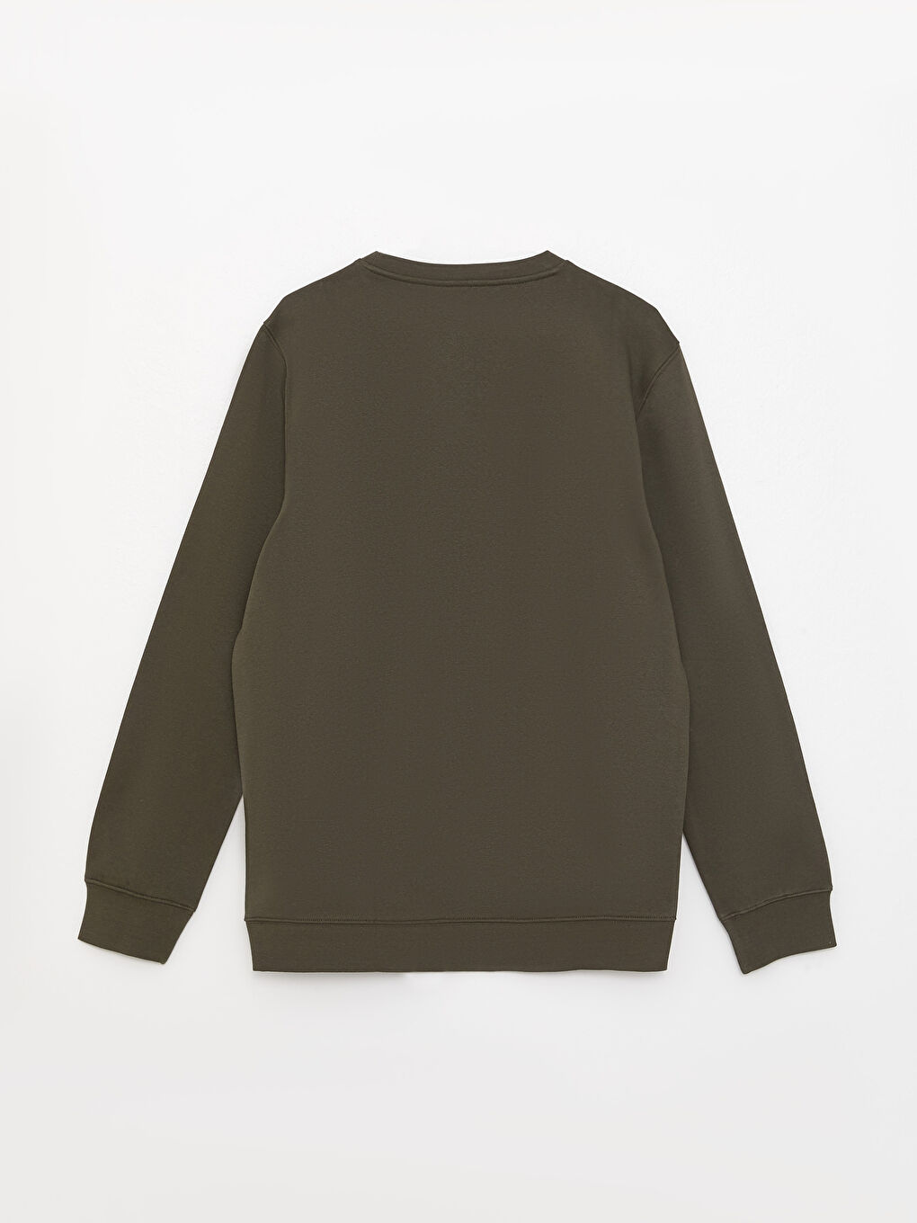 Crew Neck Printed Men's Thick Sweatshirt-6