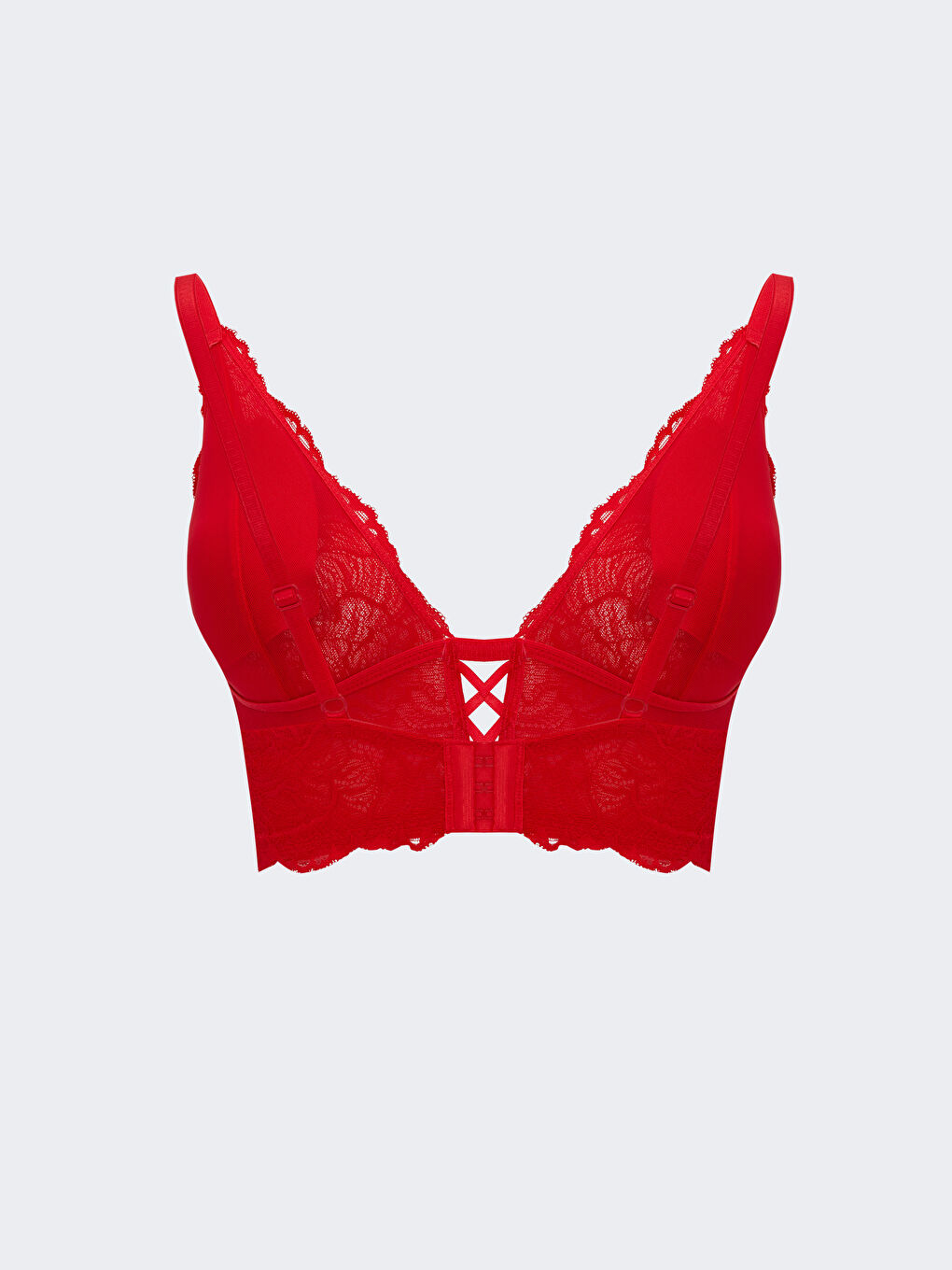 LCW DREAM Non-Wired Non Padded Lace Bralette -W2CL12Z8-HMW