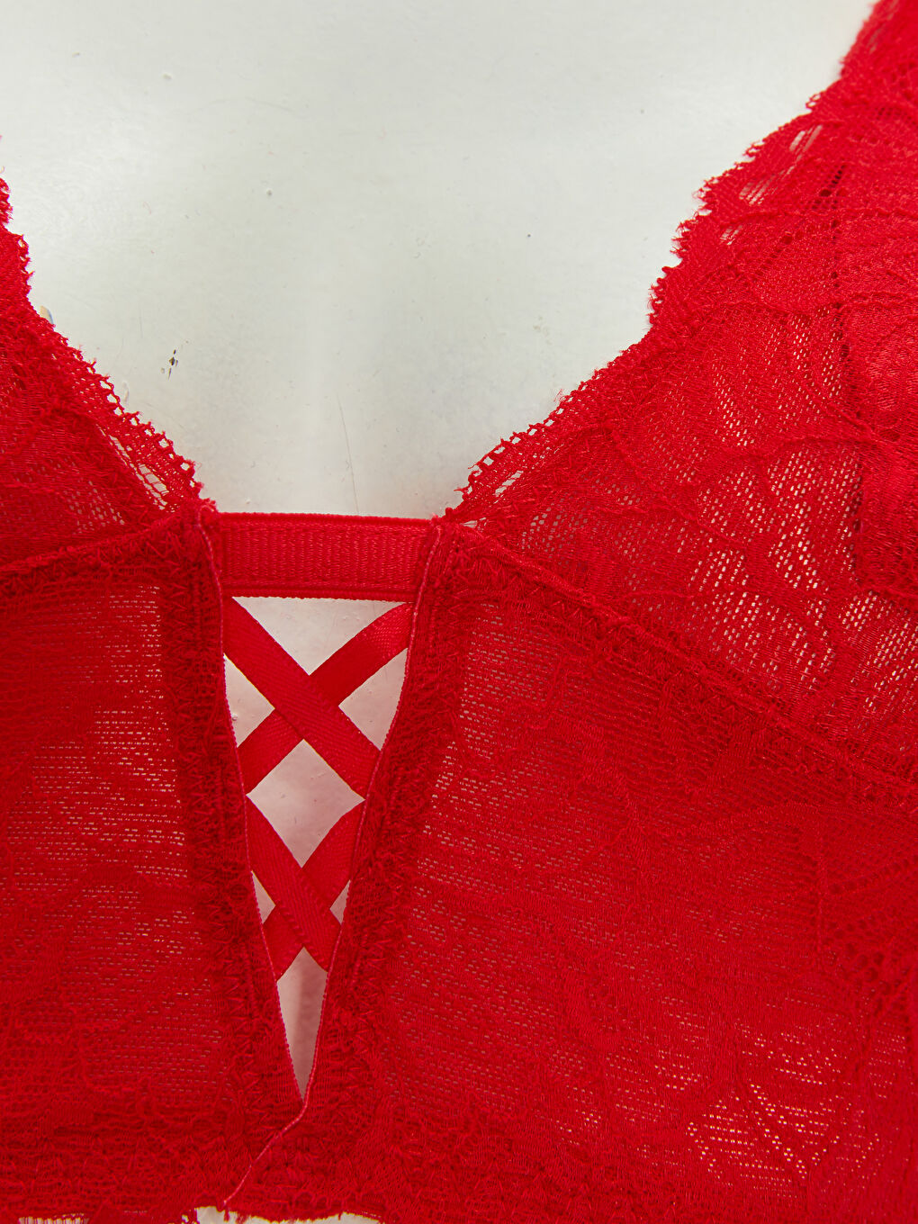 LCW DREAM Non-Wired Non Padded Lace Bralette -W2CL12Z8-HMW