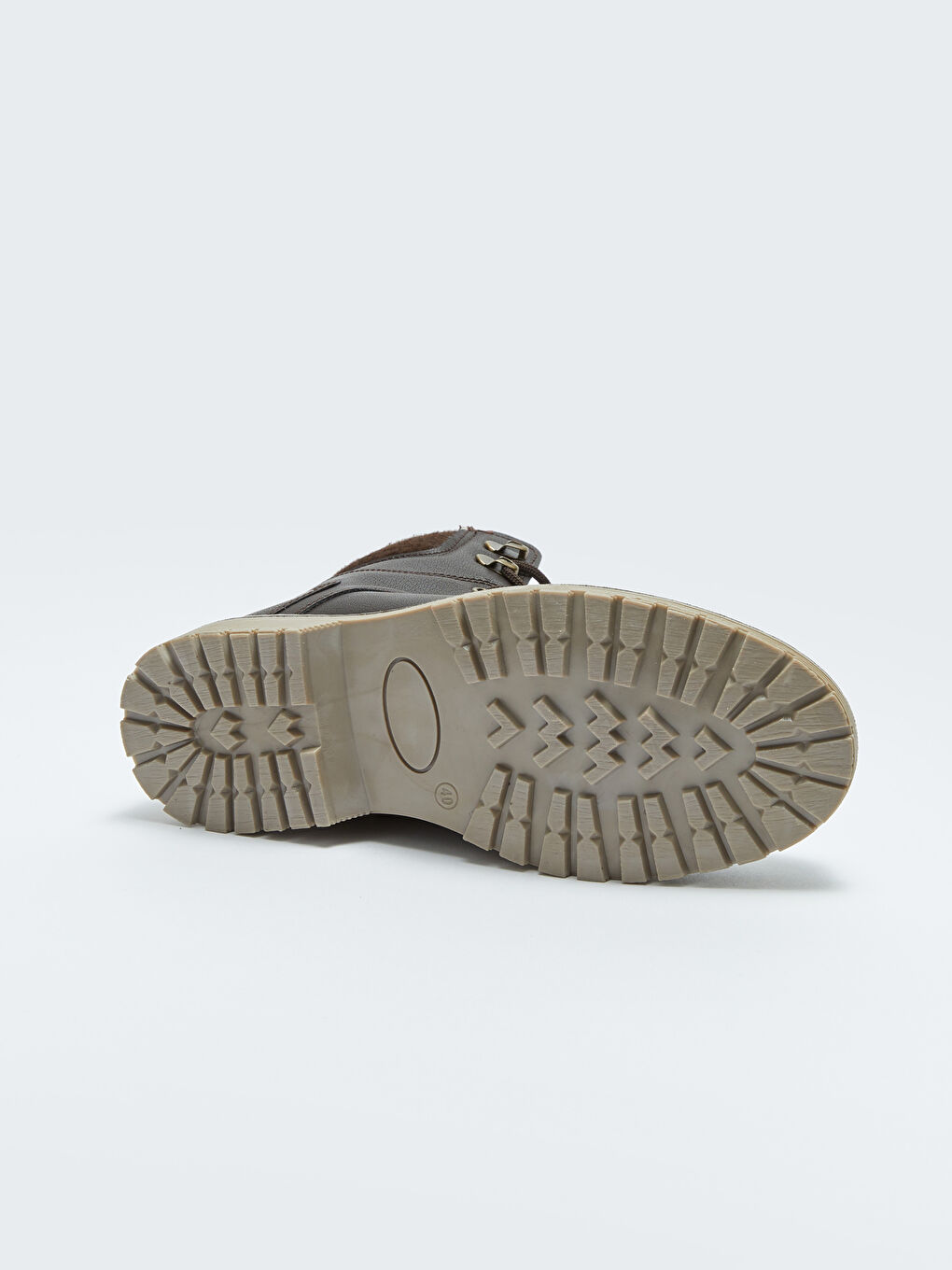 Kahverengi Bağcıklı Deri Görünümlü Erkek Bot-3