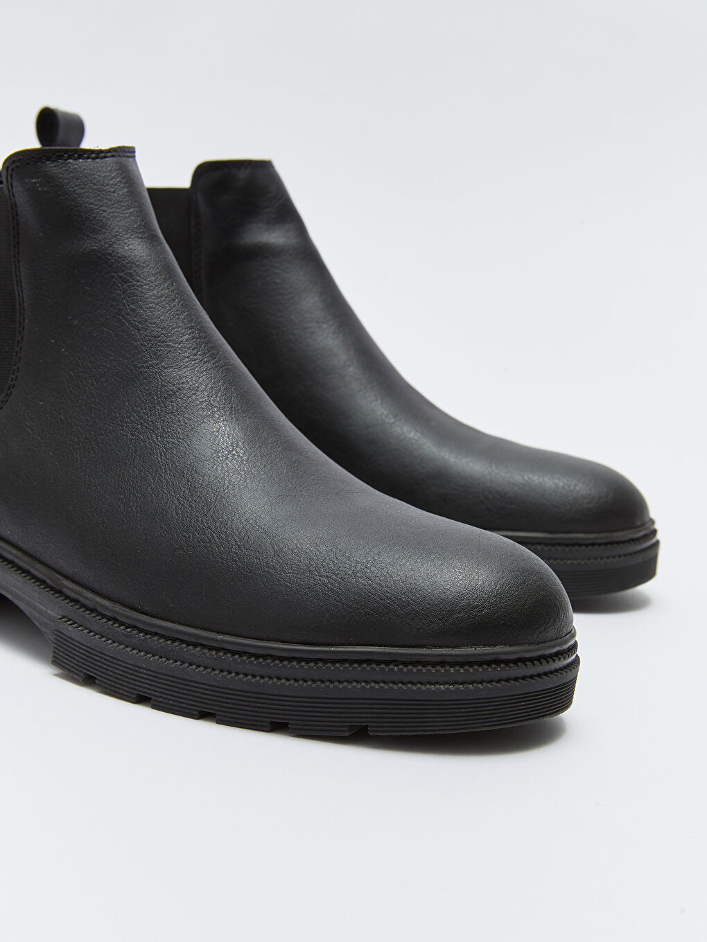 LCW STEPS Bottes en Similicuir pour Hommes avec Côtés Élastiques -W2CL59Z8-HUC