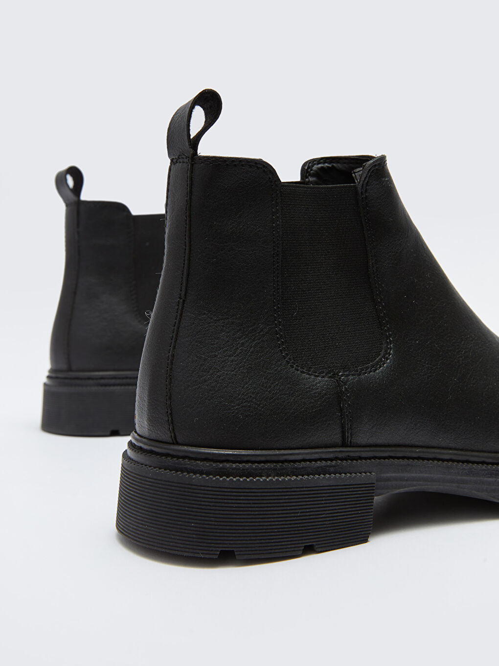 LCW STEPS Bottes en Similicuir pour Hommes avec Côtés Élastiques -W2CL59Z8-HUC