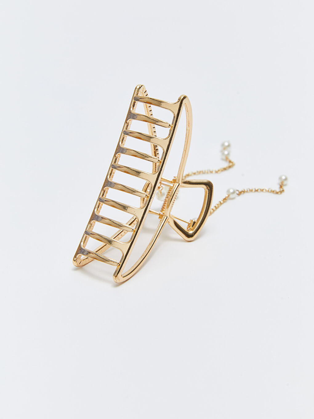 Karışık İnci Detaylı Kadın Kelebek Toka-2