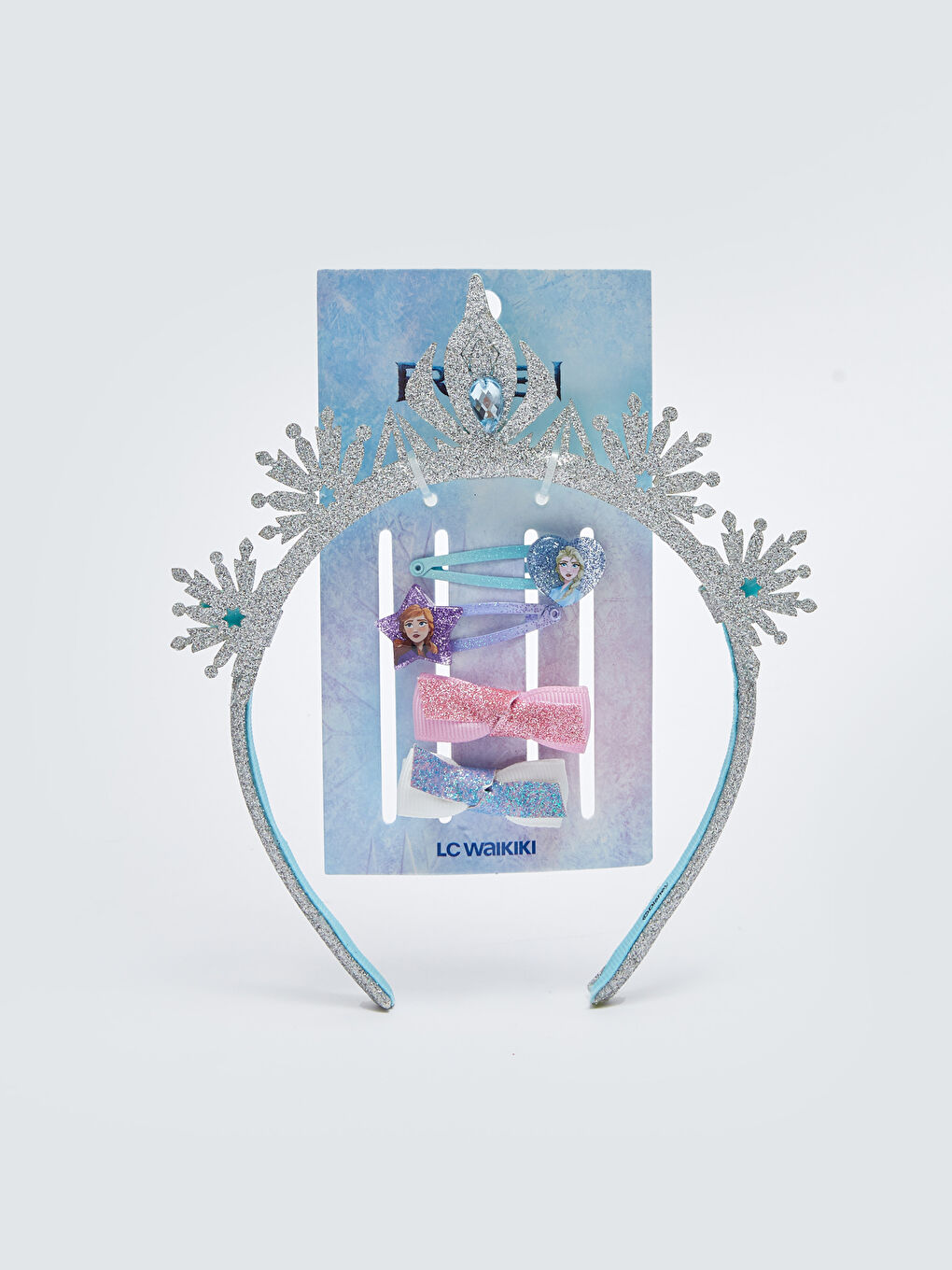 LC Waikiki Frozen Licensed Girl's Crown And Buckle Set -W2CL90Z4-M0T