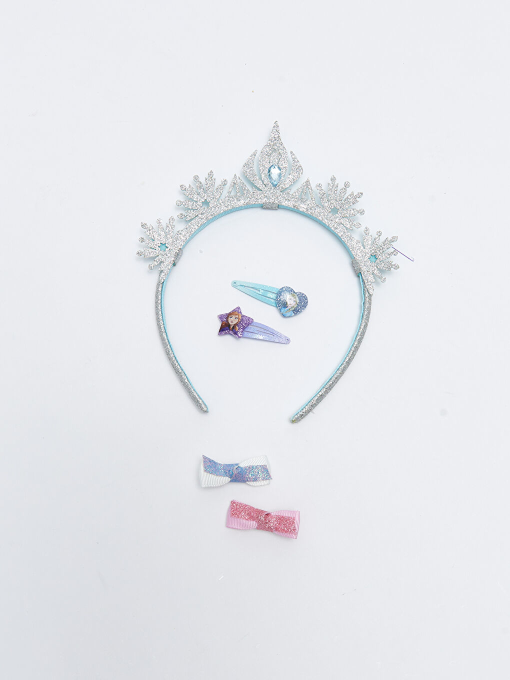 LC Waikiki Frozen Licensed Girl's Crown And Buckle Set -W2CL90Z4-M0T