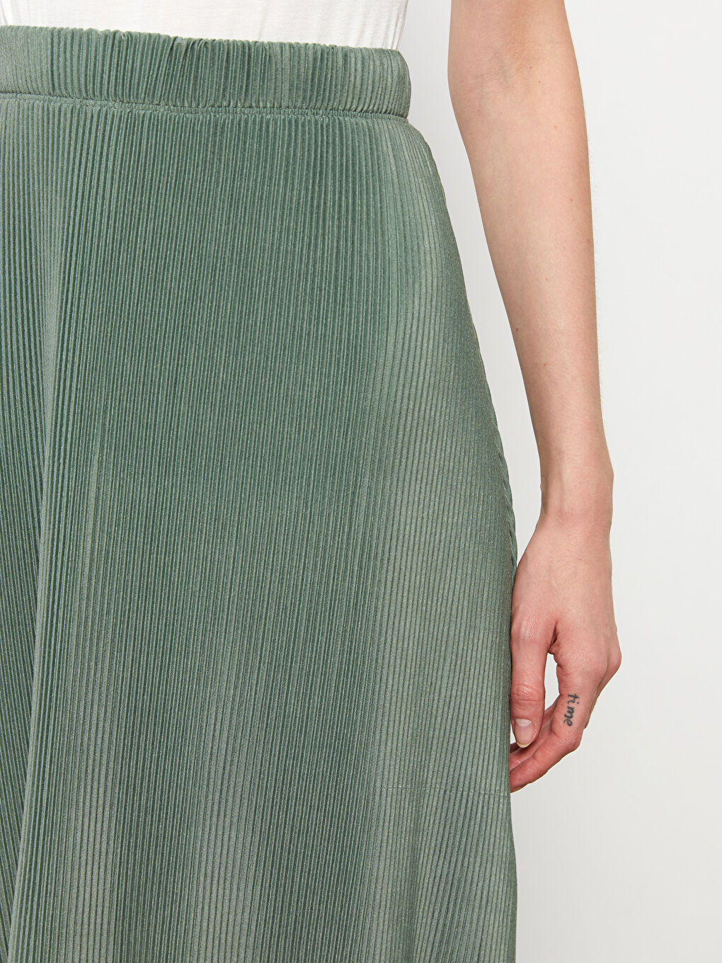 تەنوورەی کەمەر لاستیکی سادە بۆ ژنان-2