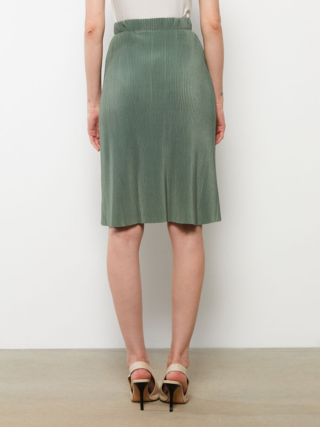 تەنوورەی کەمەر لاستیکی سادە بۆ ژنان-4