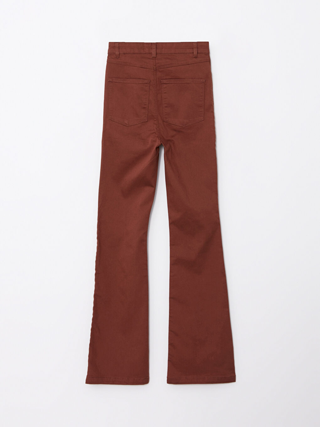 بنطلون وسط عالي رفيع واسع للسيدات-6