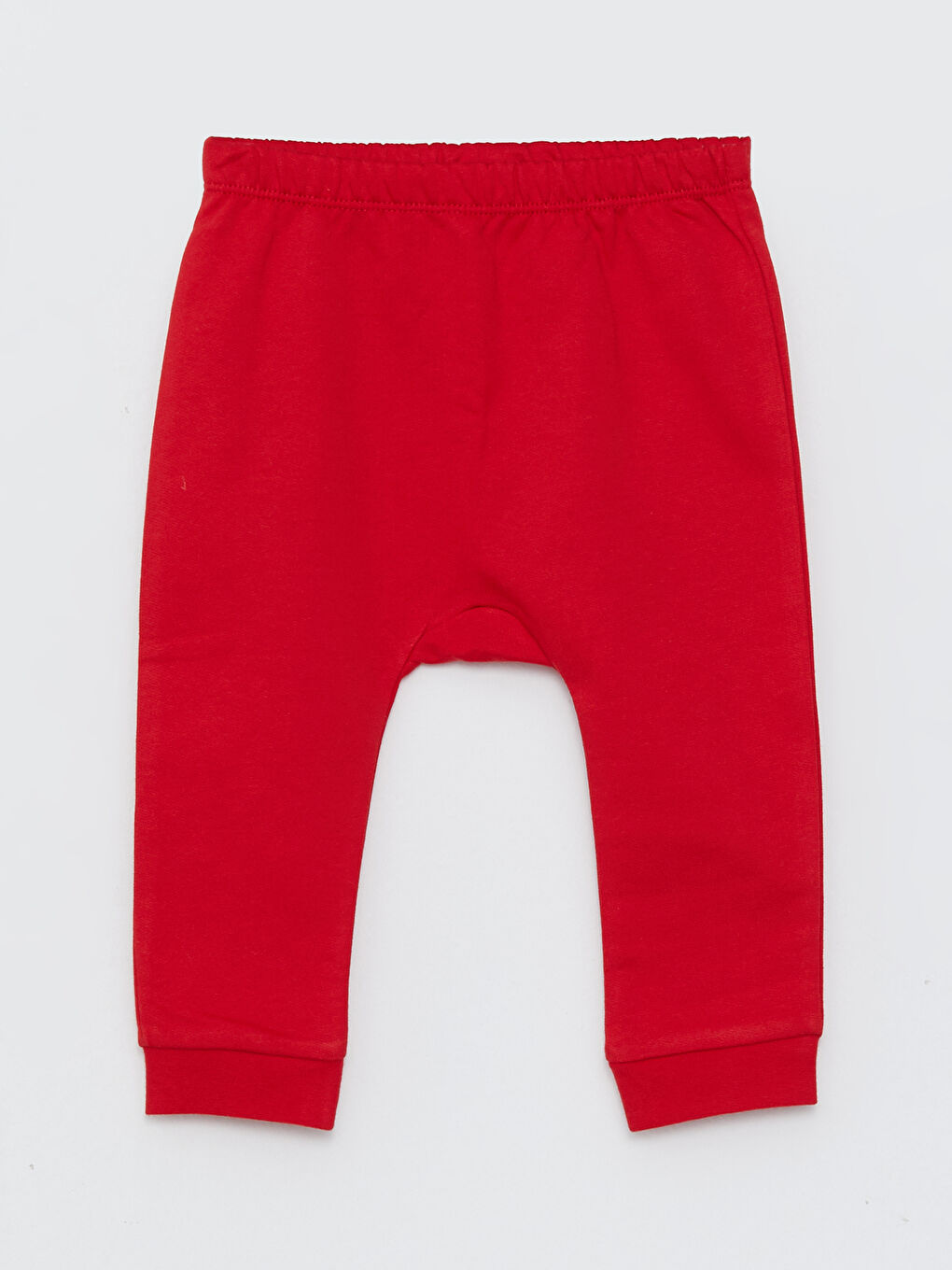 Kırmızı Bisiklet Yaka Uzun Kollu Baskılı Kız Bebek Hırka ve Pantolon 2'li Takım-2