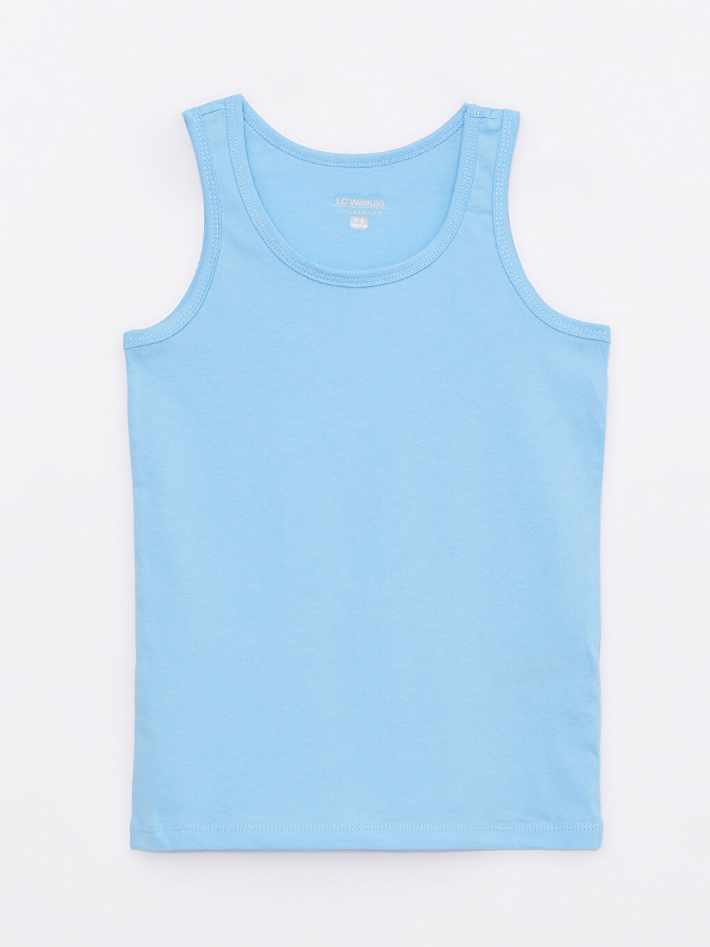 فيست قطن أساسي بياقة دائرية للأولاد - عبوة من 2-3