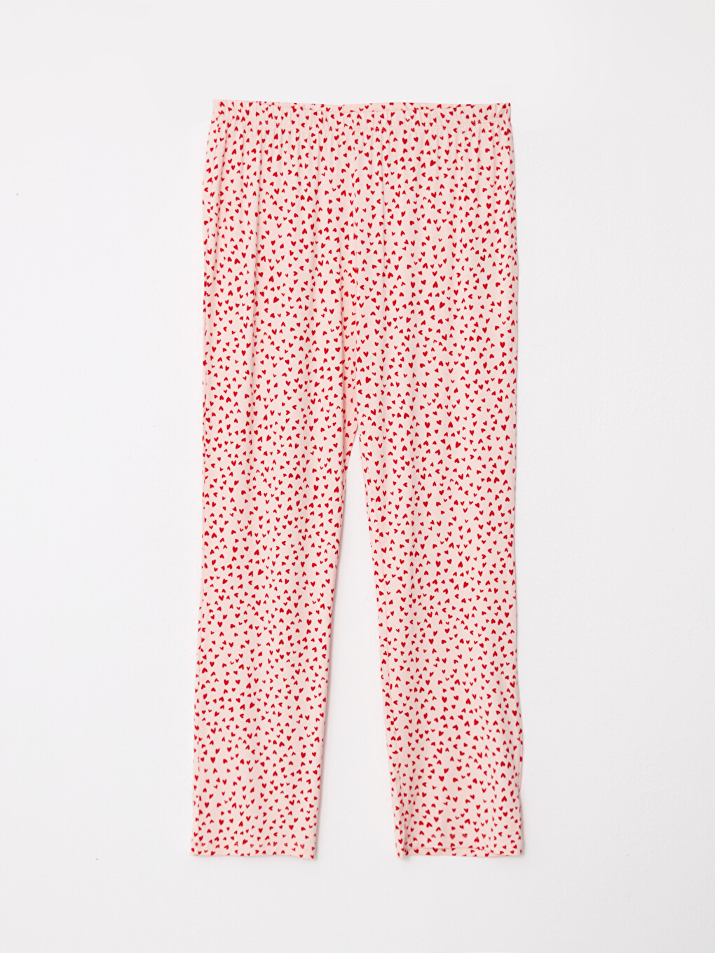 Crew Neck Patterned Long Sleeve Women's Pyjama Set-7