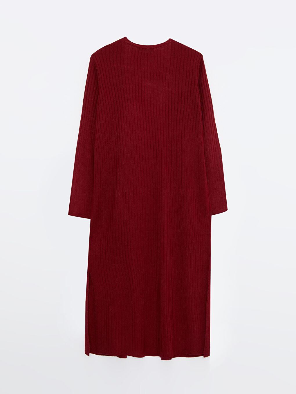 Shawl Collar Plain Long Sleeve Women's Knitwear Cardigan-6