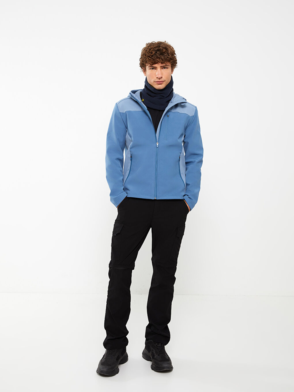 Label Printed Men's Snood-1