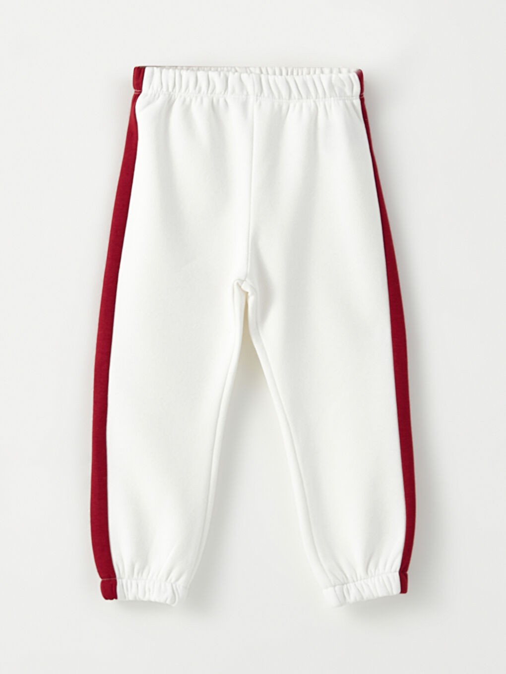 Bordo Bisiklet Yaka Uzun Kollu Minnie Mouse Baskılı Kız Bebek Sweatshirt ve Eşofman Alt 2'li Takım-10