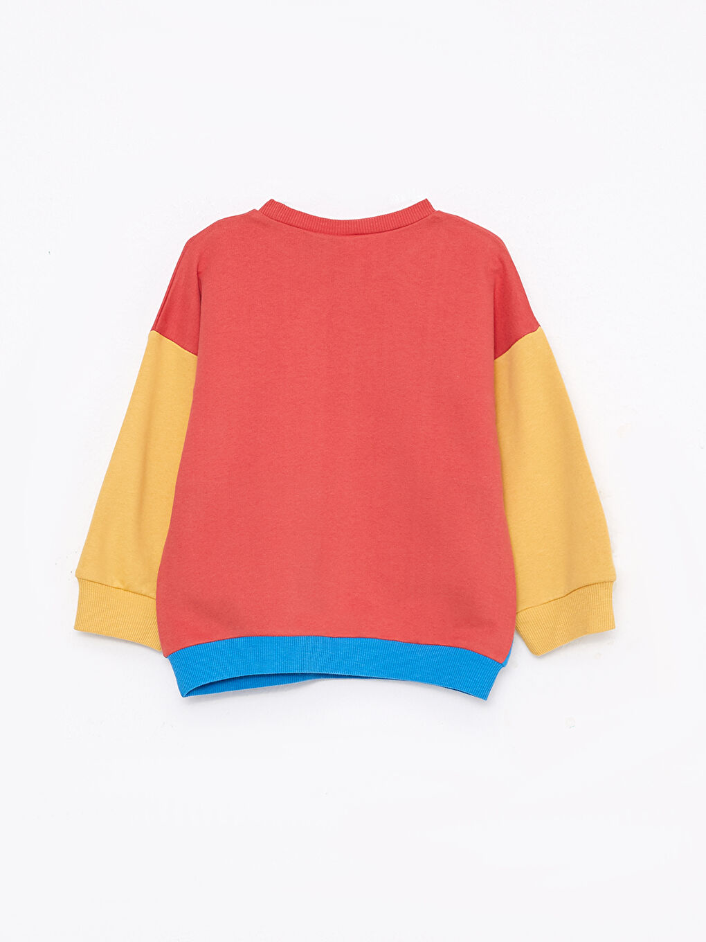 LCW baby Bisiklet Yaka Uzun Kollu Mickey Mouse Baskılı Erkek Bebek Sweatshirt -W2CO07Z1-GQ2