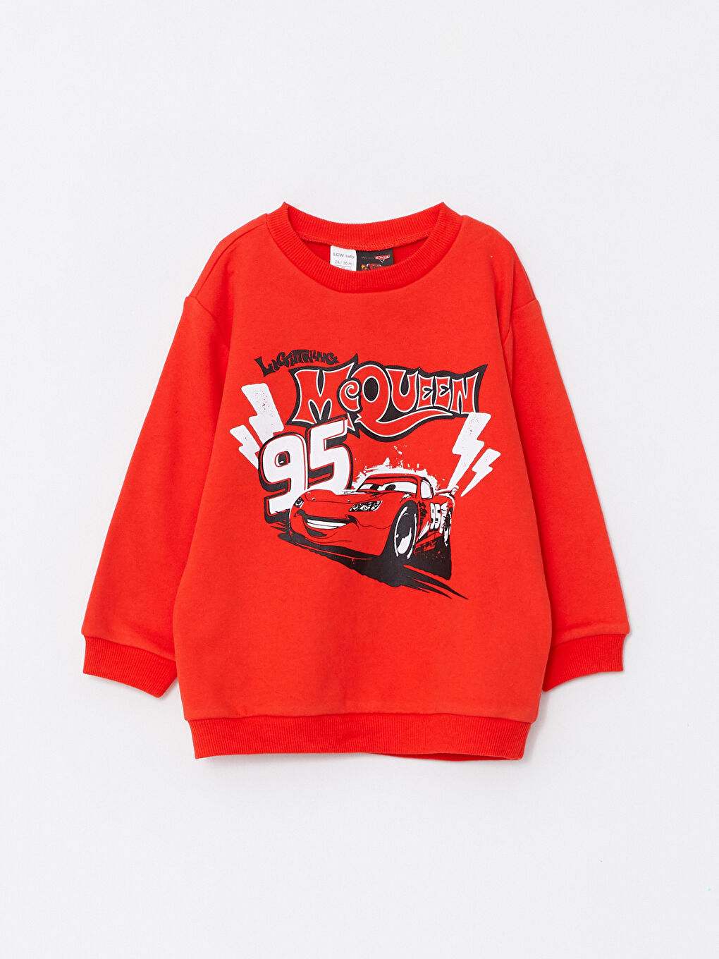 Свитшот с круглым вырезом и длинным рукавом с принтом Тачки и брюки для малыша мальчика - комплект из 2 упаковок-1