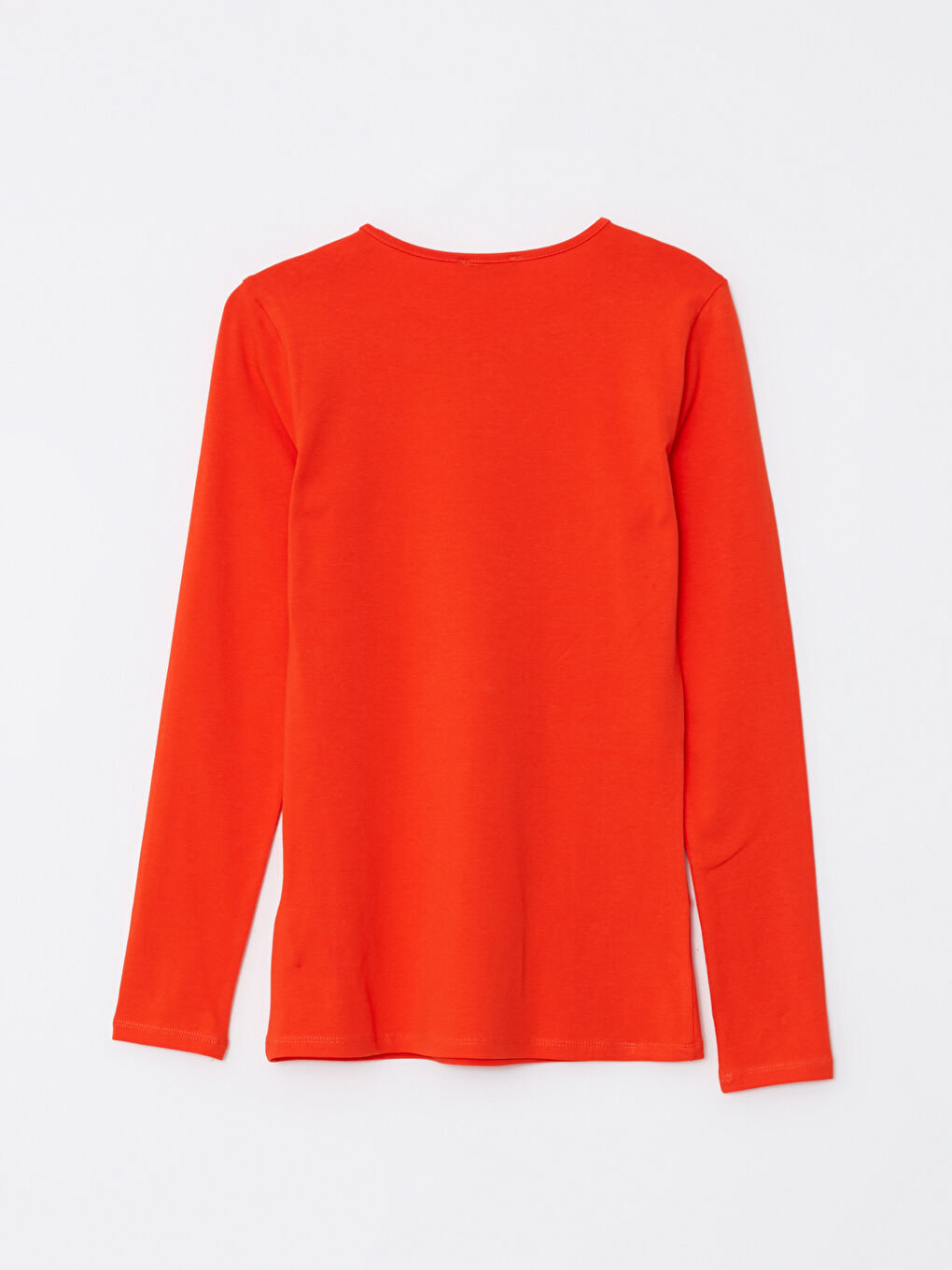 Kırmızı Bisiklet Yaka Kadın Bodysuit-6