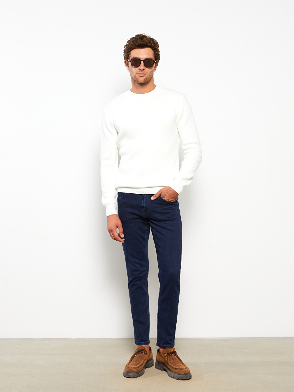 İndigo 750 Slim Fit Erkek Jean Pantolon-1