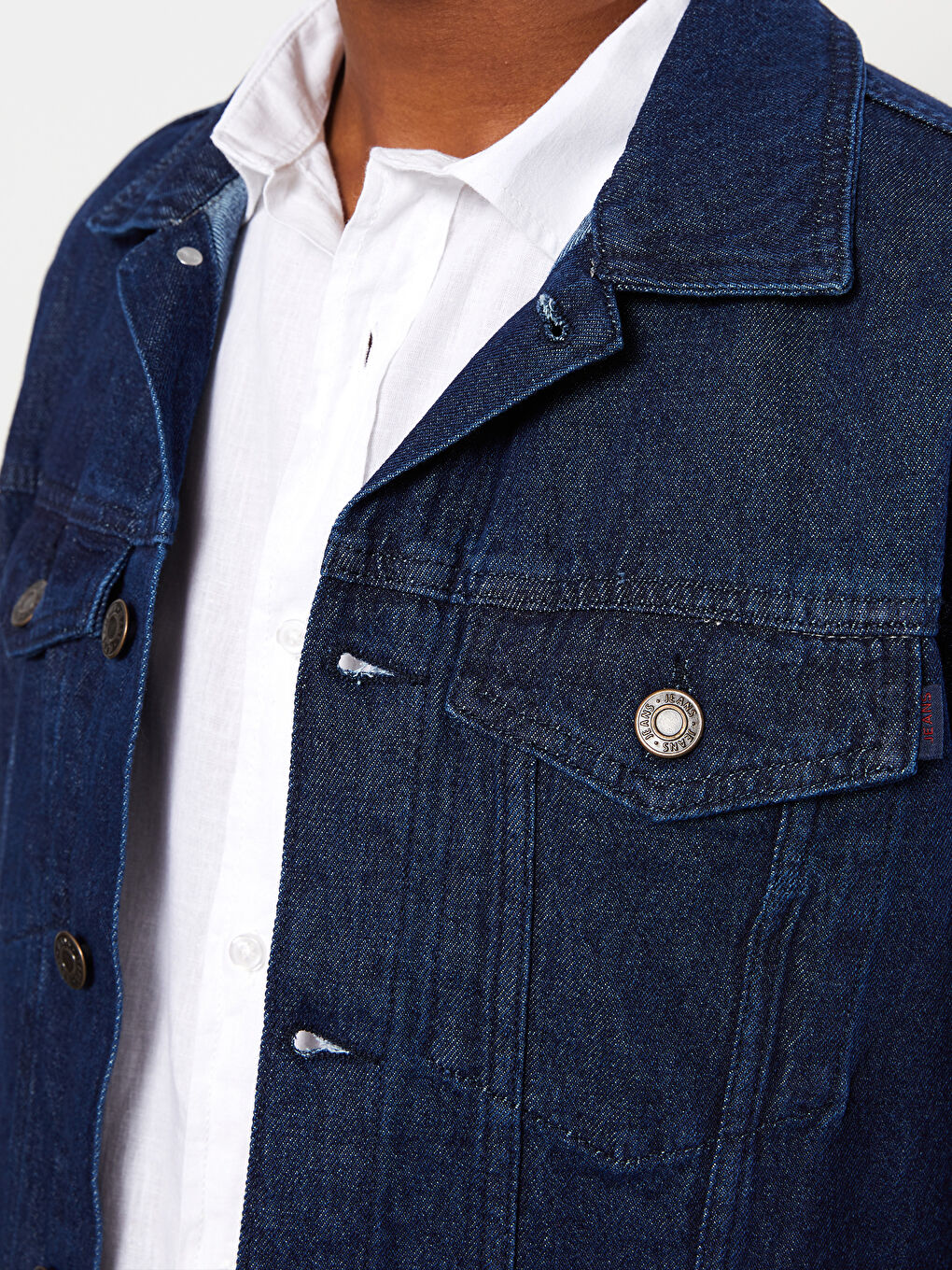Standard Fit Men's Denim Jacket-6