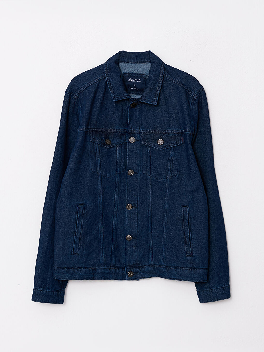Standard Fit Men's Denim Jacket-8
