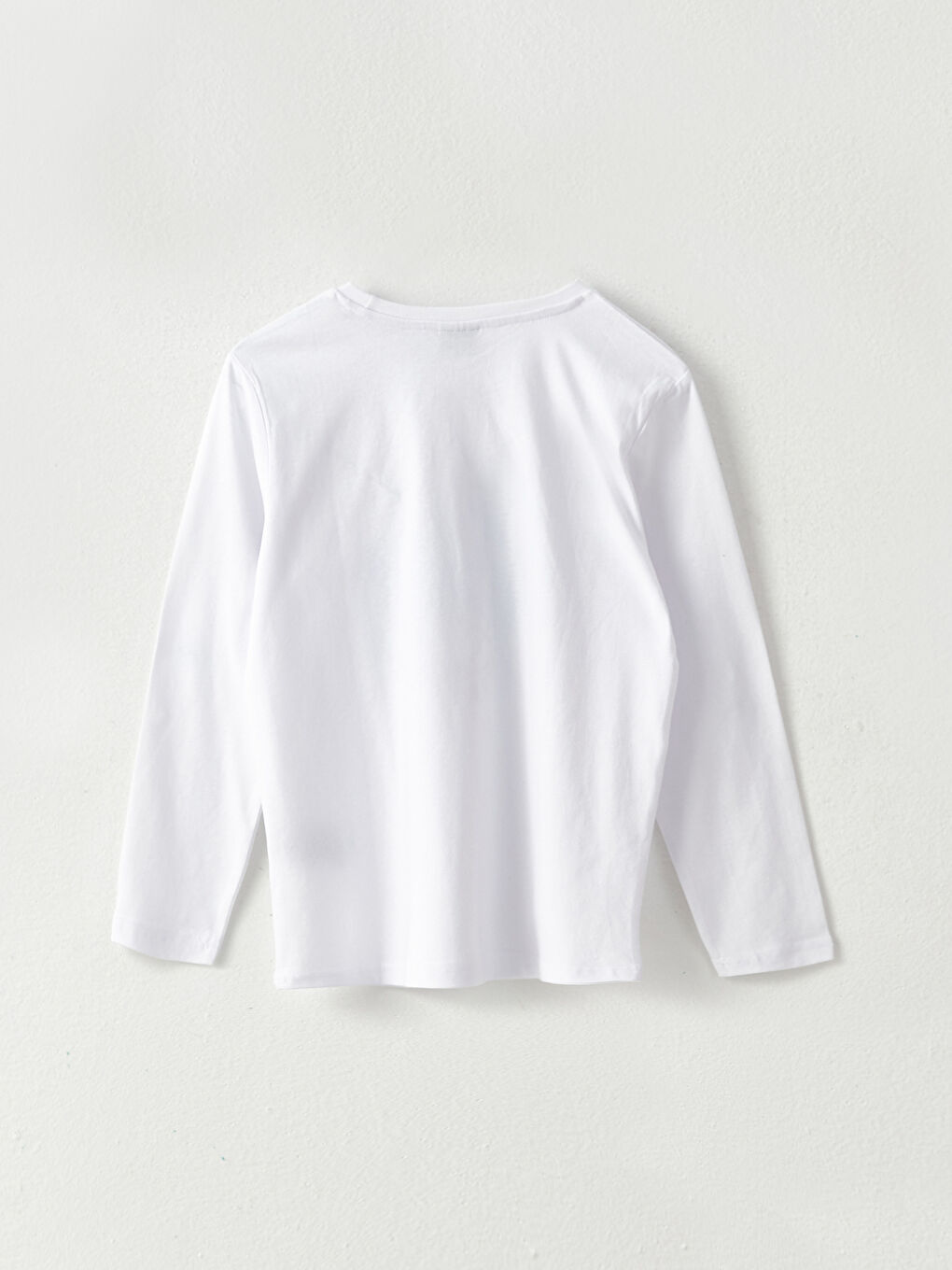 LCW Kids Crew Neck Printed Long Sleeve Boys' T-Shirt -W2CP35Z4-R9J