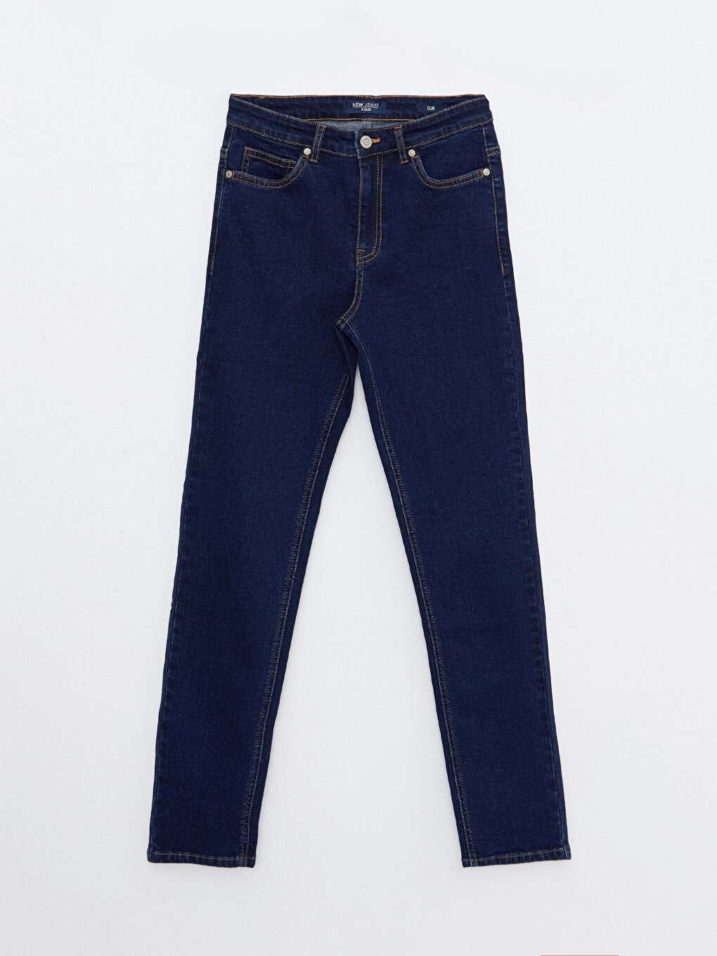 LCW Jeans İndigo Slim Fit Kadın Jean Pantolon - 5