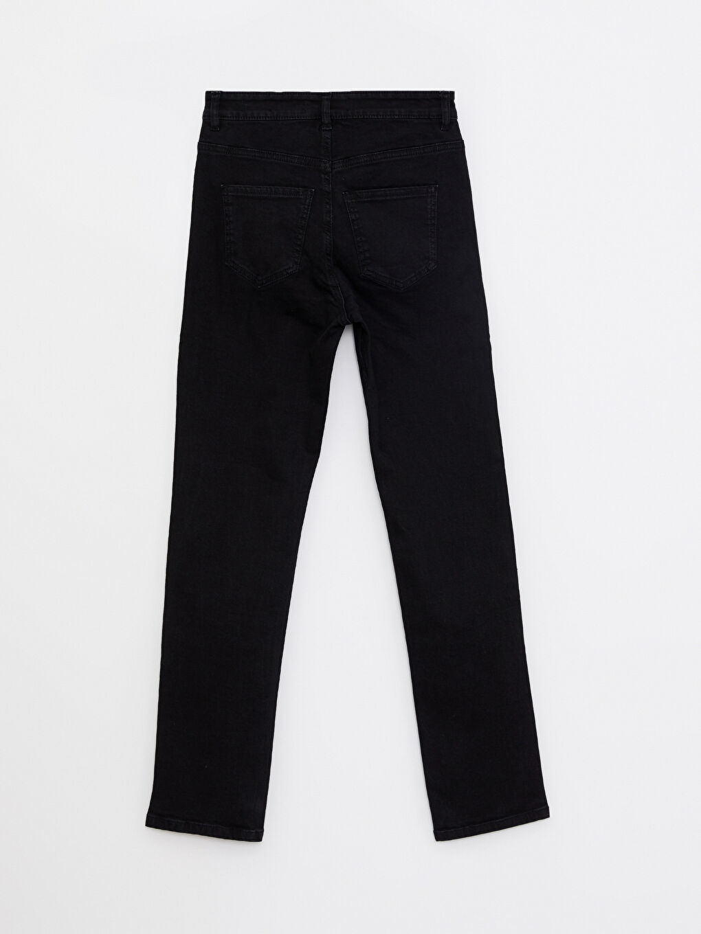 ネットで注文 High Denim Women's Detailed Pocket Regular Fit Slim Waisted パンツ