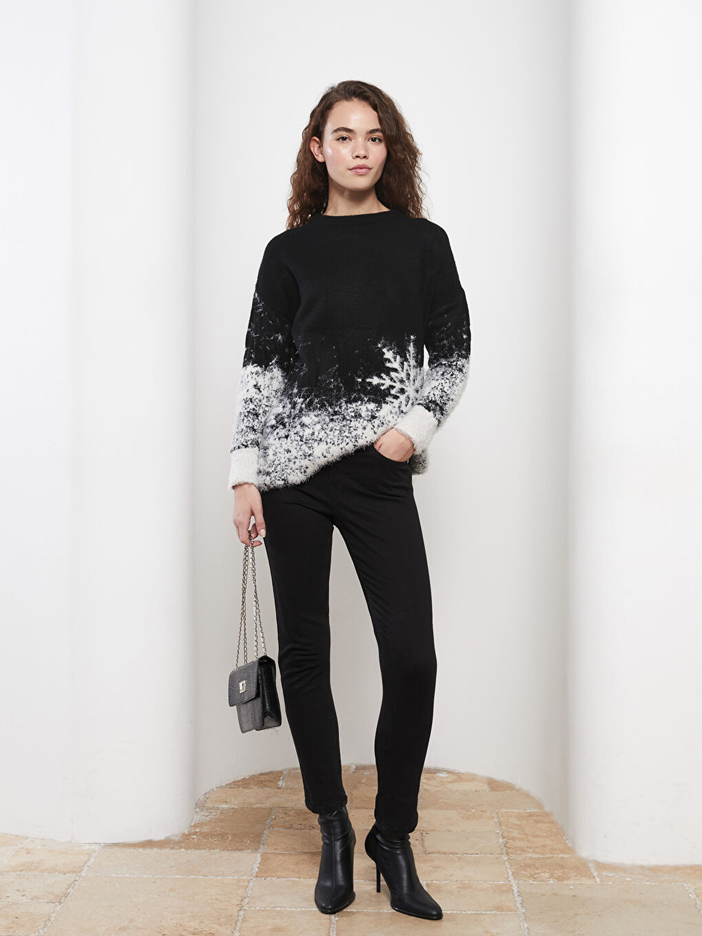 High Waisted Slim Fit Regular Pocket Detailed Women's Denim