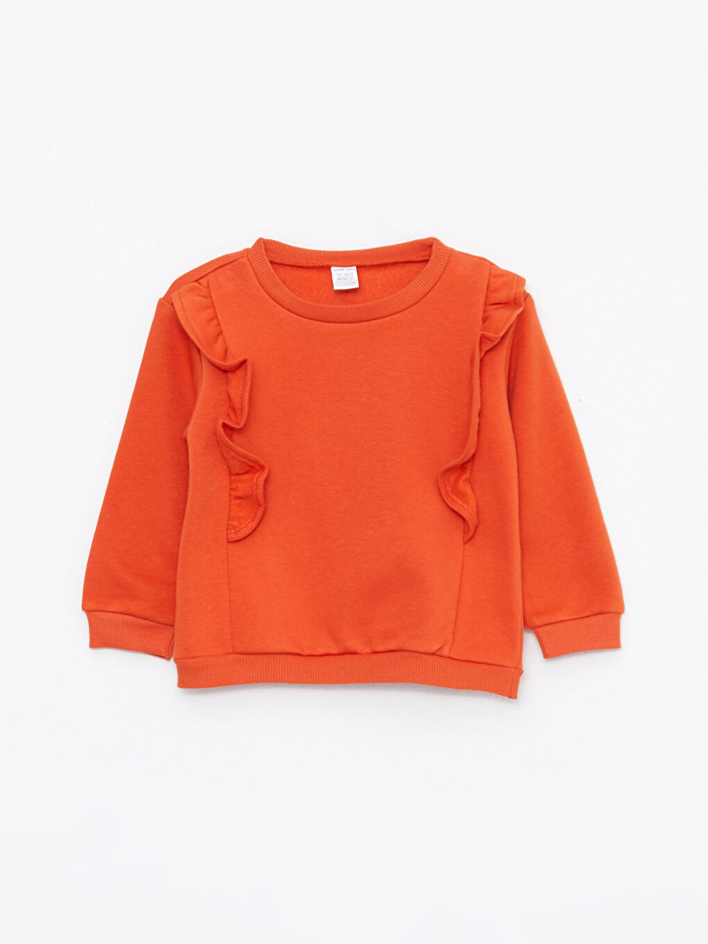 Crew Neck Long Sleeve Baby Girls' Sweatshirt 2 Pack-2