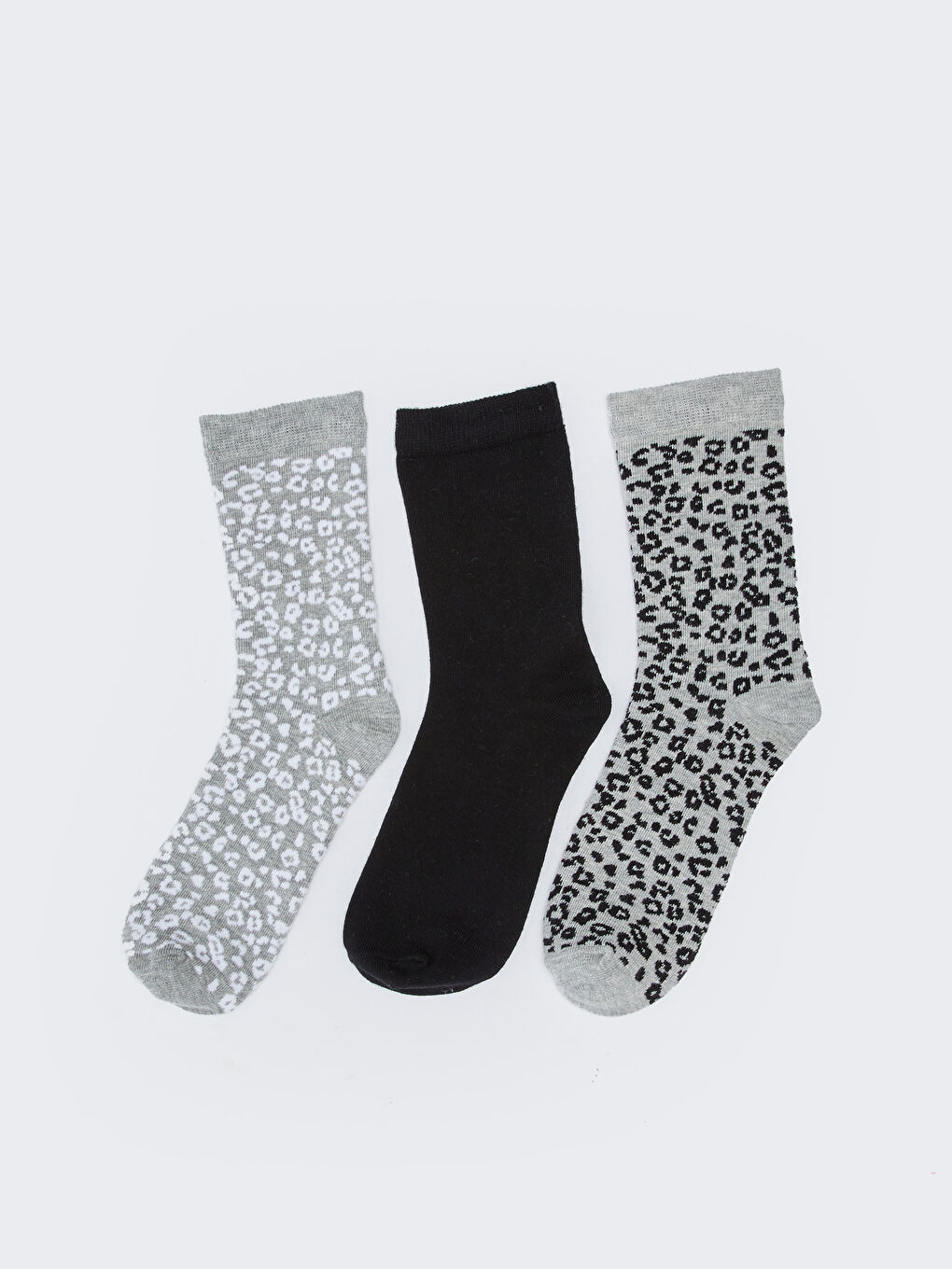 Patterned Women's Ankle Socks 3-pack-1