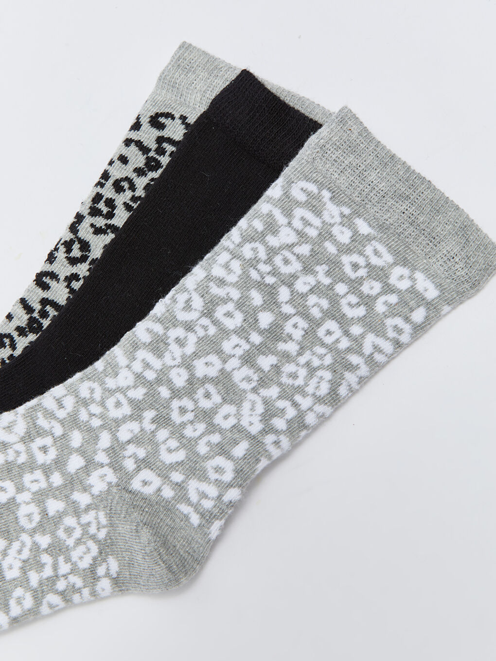 Patterned Women's Ankle Socks 3-pack-2