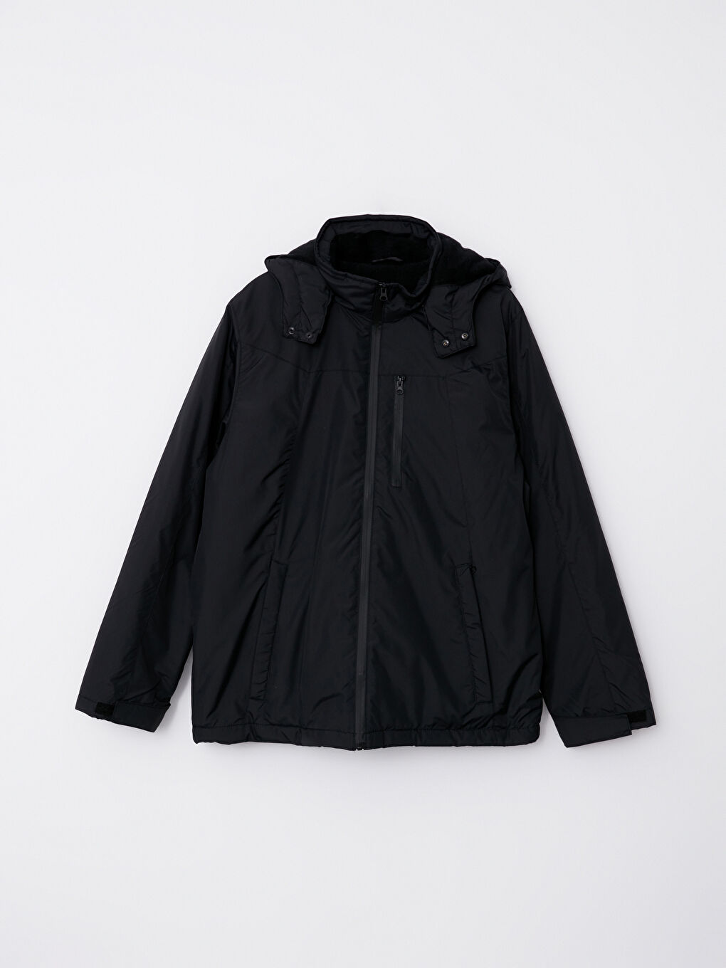 معطف رجال بقبّ بمقاس عادي-5