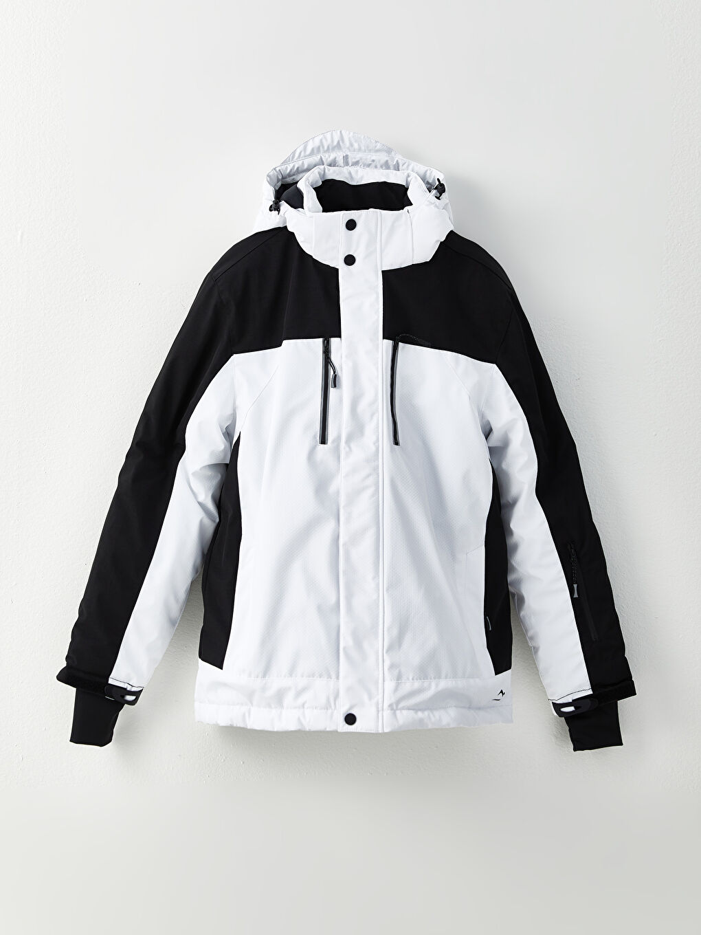 Regular Fit Hooded Men's Ski Jacket-8