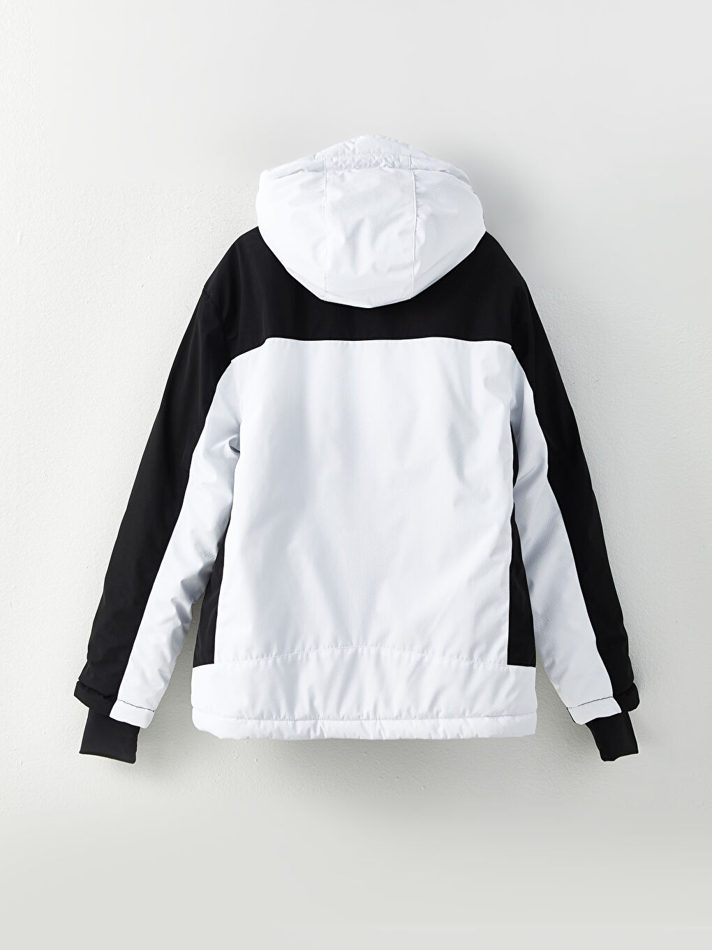 Regular Fit Hooded Men's Ski Jacket-9