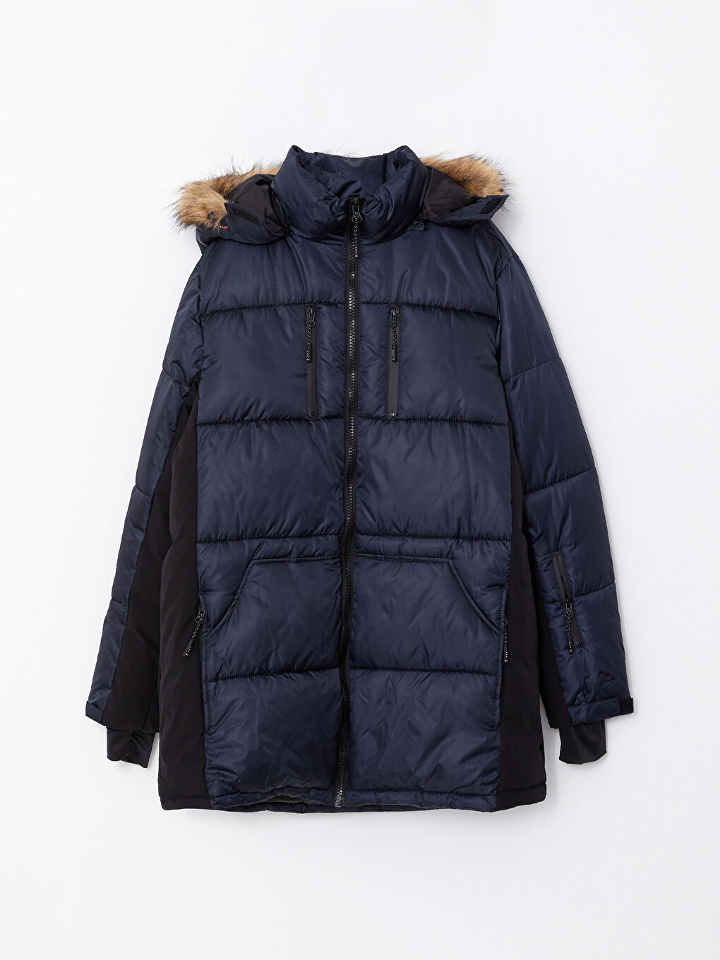 XSIDE ACTIVE Standard Fit Hooded Men's Puffer Coat -W2CR22Z8-J2Y