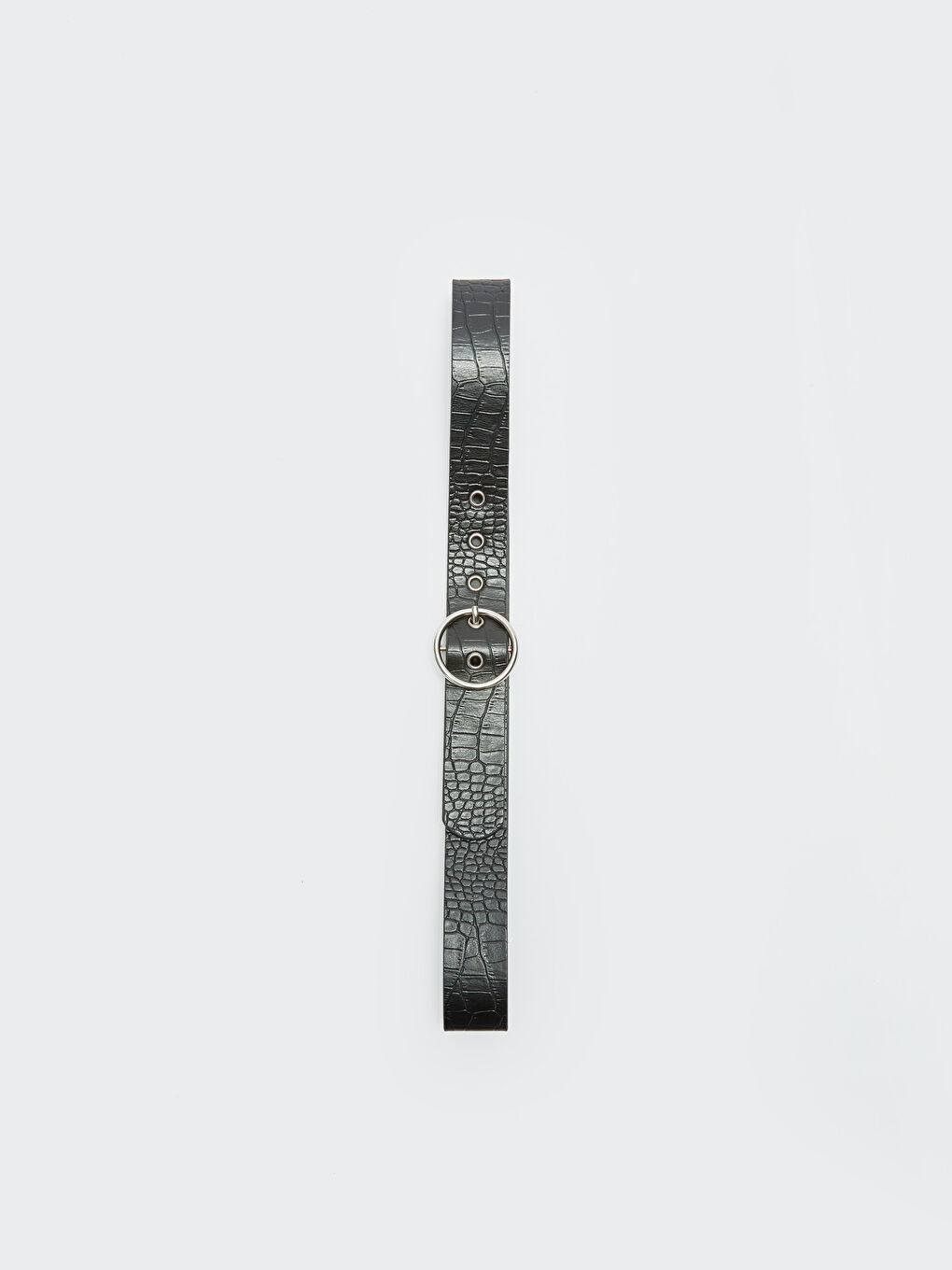 LCW ACCESSORIES Faux Leather Croc Effect Women's Belt -W2CR52Z8-HUC