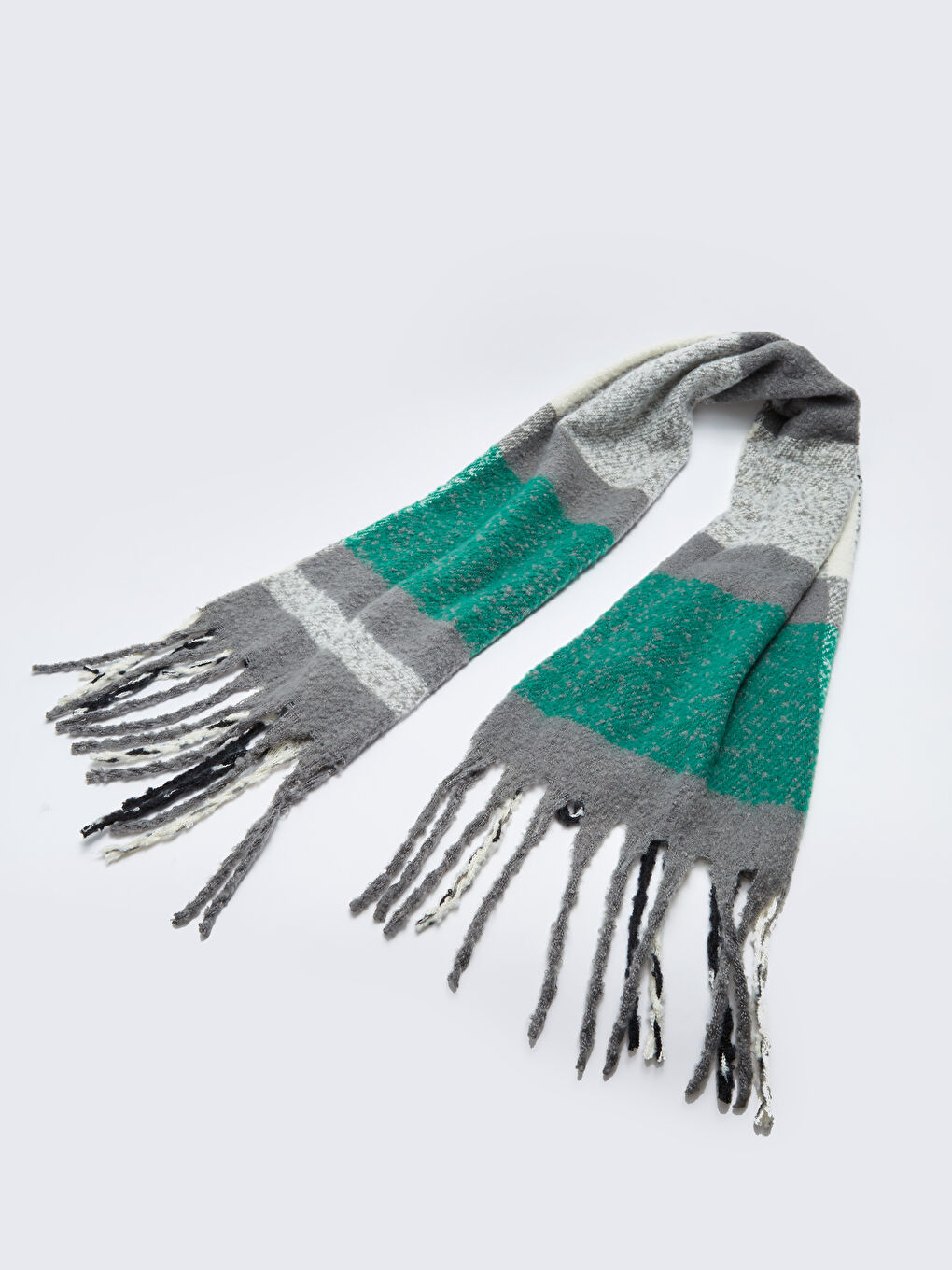 LCW ACCESSORIES Karirani dezen sa resama Ženski šal -W2CR61Z8-LME