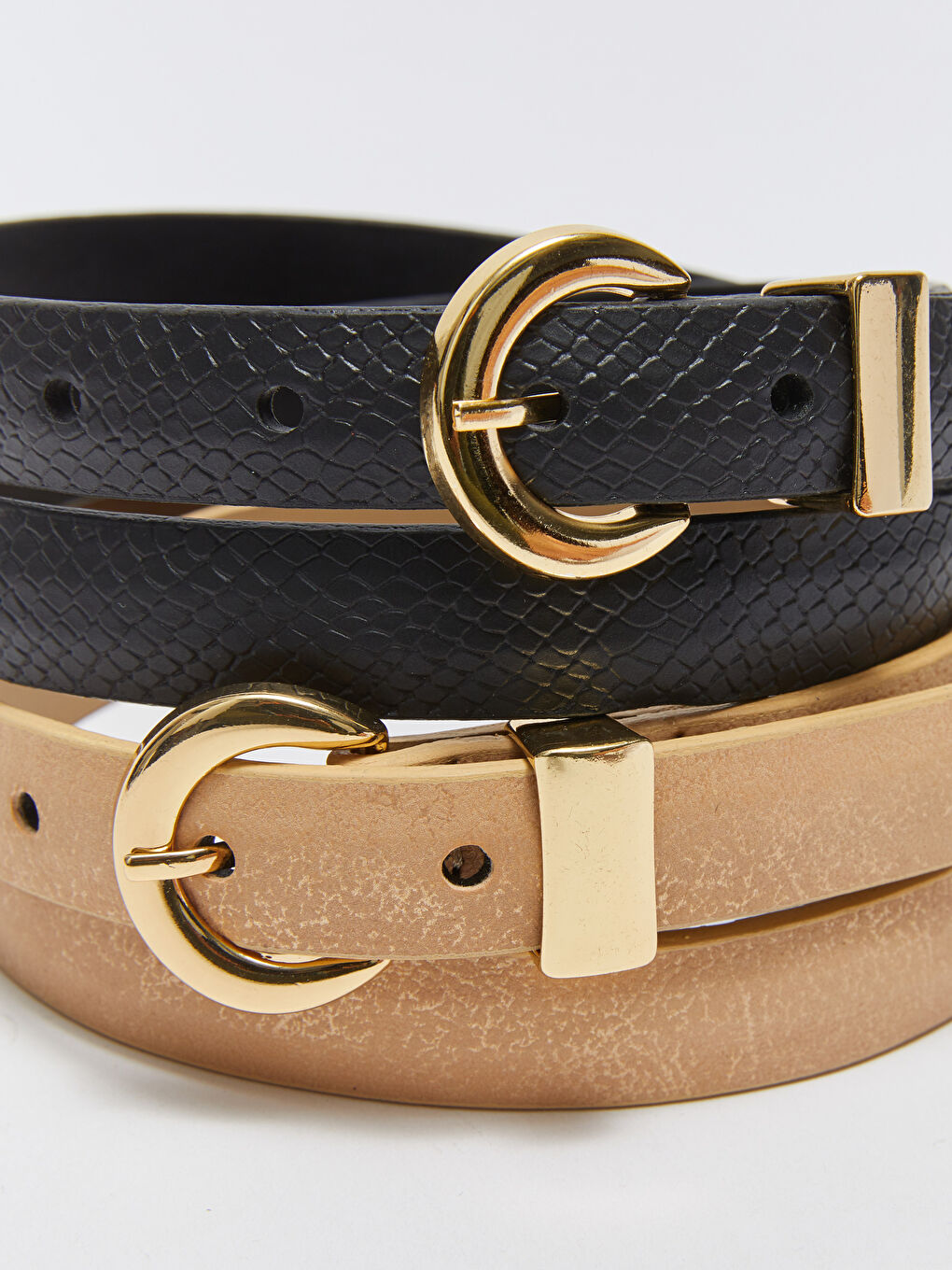 Women's Slim Belt 2 Pack-5