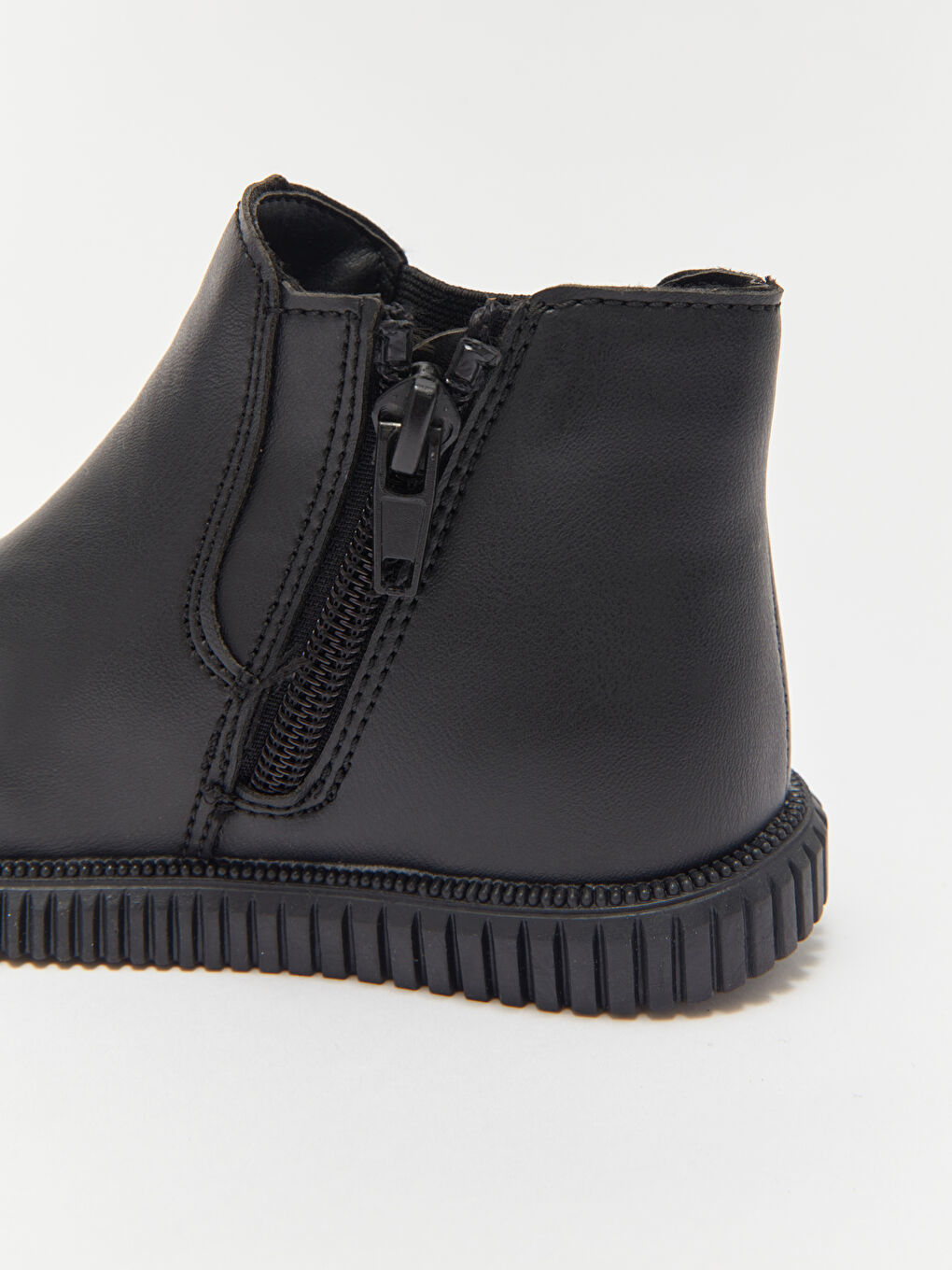 Faux Leather Baby Boys' Boots-5