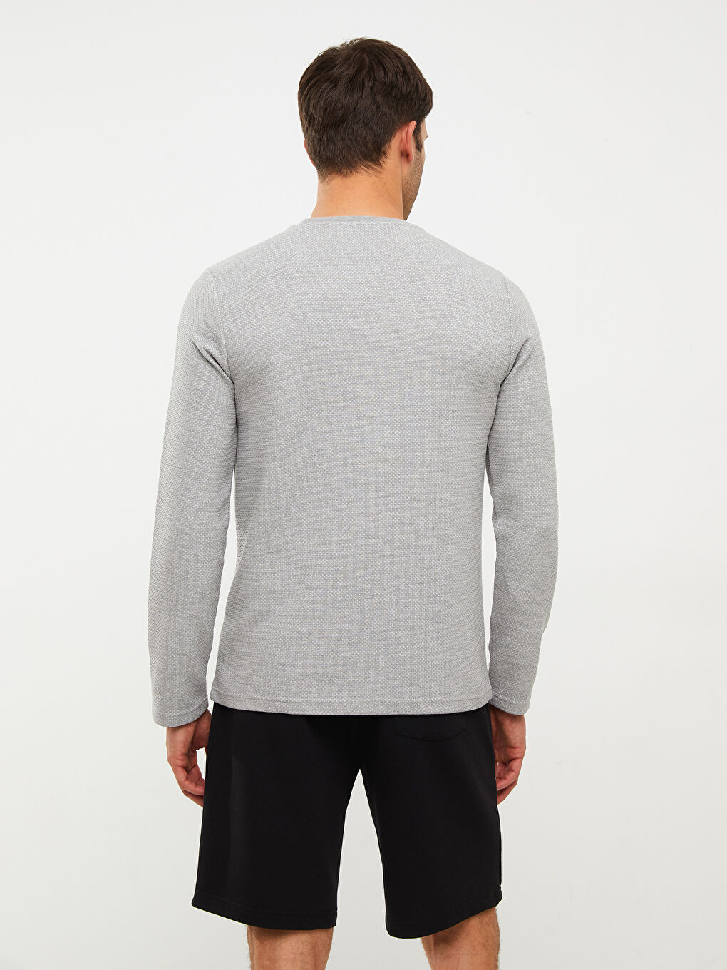 LC Waikiki Crew Neck Long Sleeve Men's T-Shirt -W2CS96Z8-E86