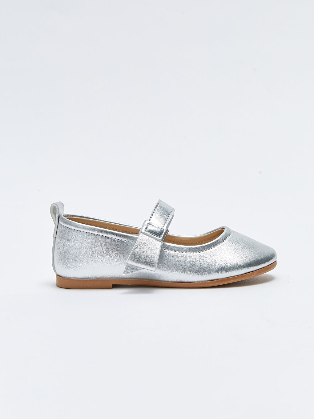 Leather Look Velcro Girl Child Ballet-1