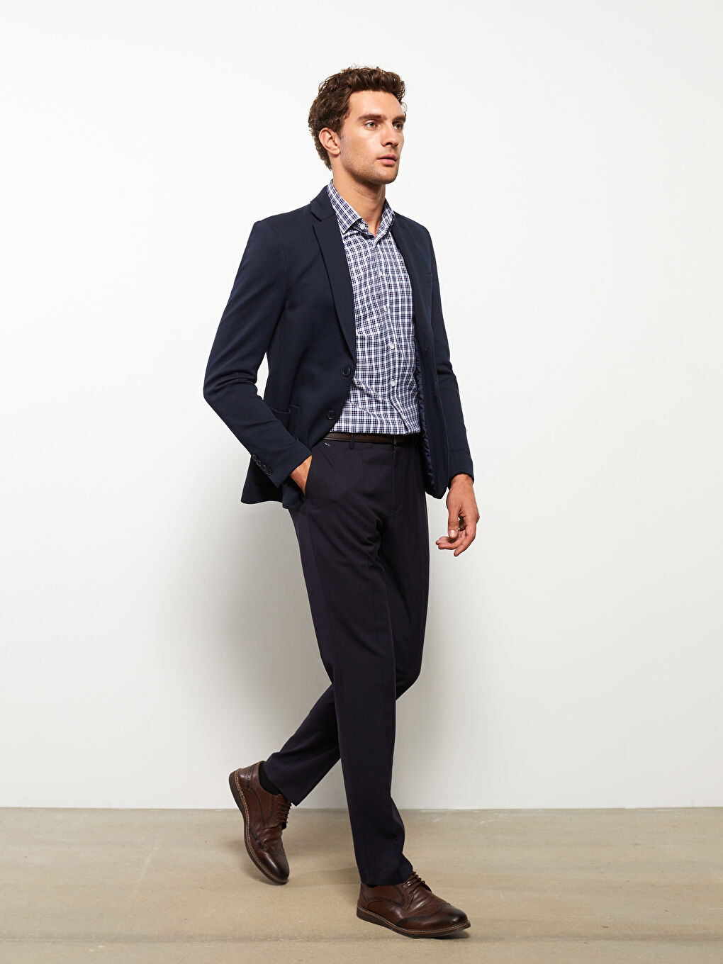 LCWAIKIKI Formal Lacivert Slim Fit Erkek Pantolon