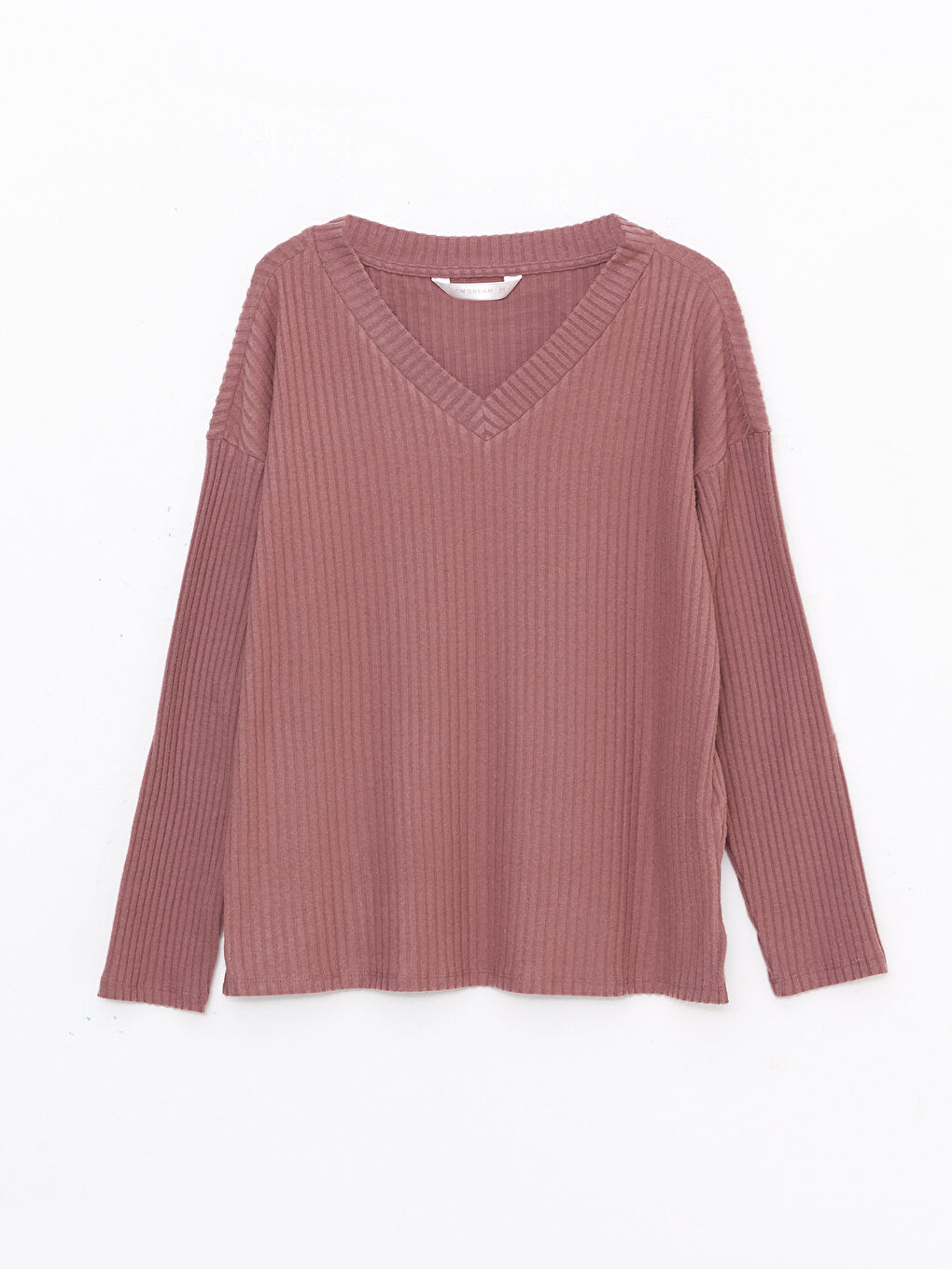 V Neck Regular Long Sleeve Women's Pajama Set-6