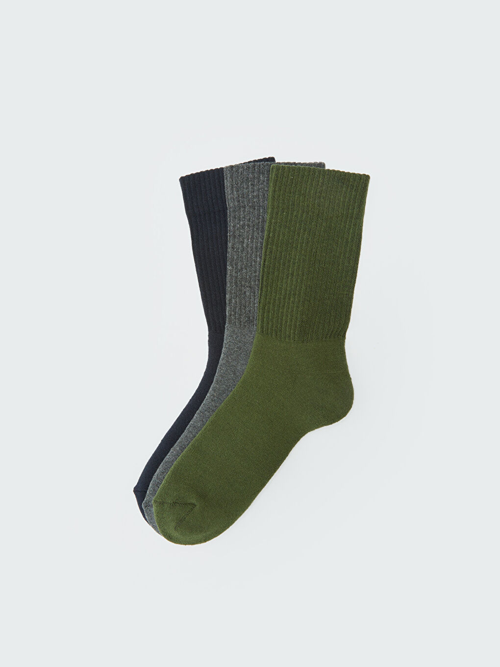 LCW ACCESSORIES Men's Ankle Socks 3-Pack -W2CT76Z8-CRR