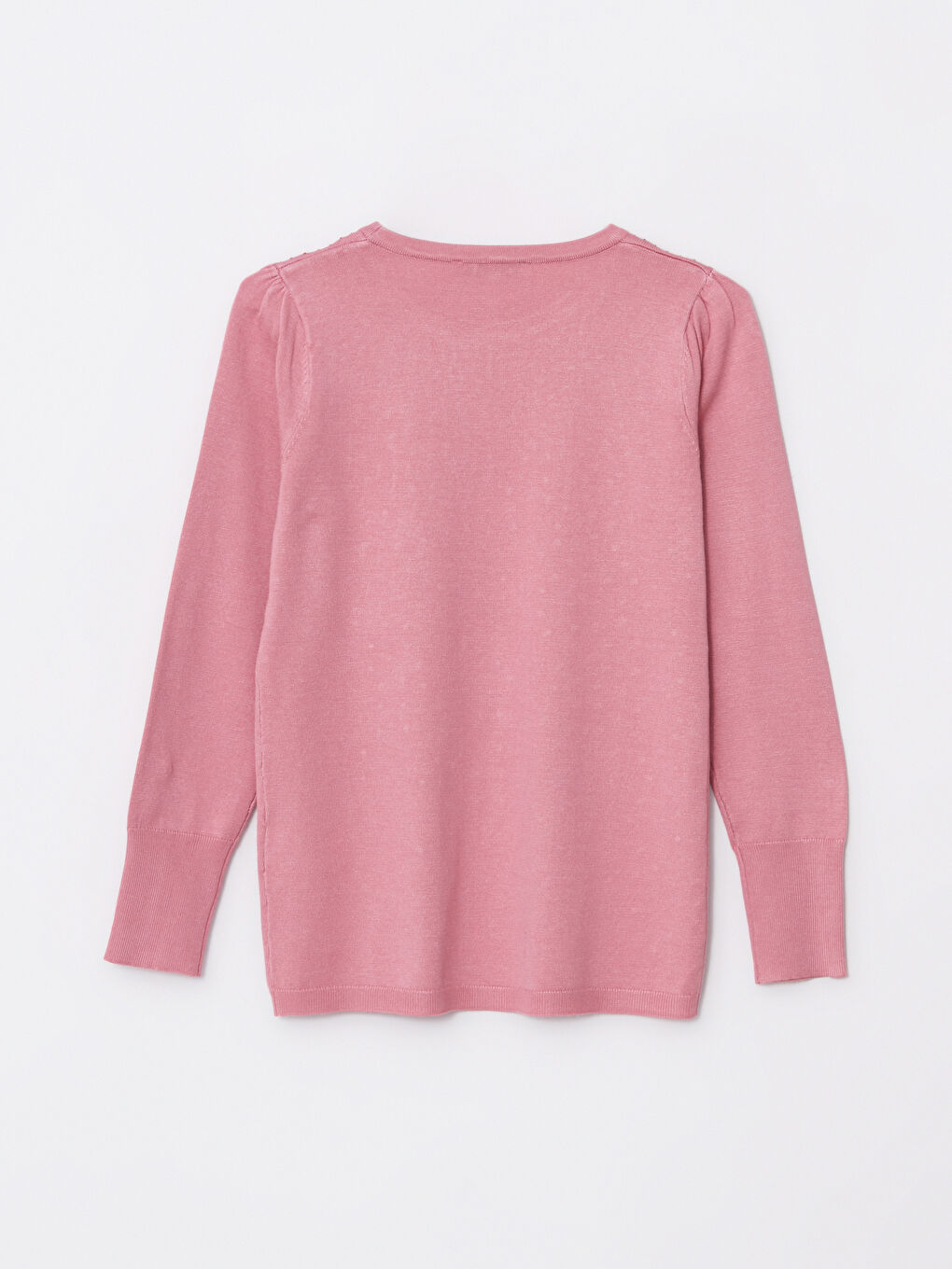 Crew Neck Sequin Embroidered Long Sleeve Women's Sweater-6