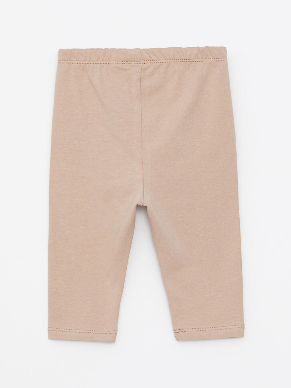 LCW ECO Elastic Waist Printed Cotton Baby Girl Tights -W2CU28Z1-GHK