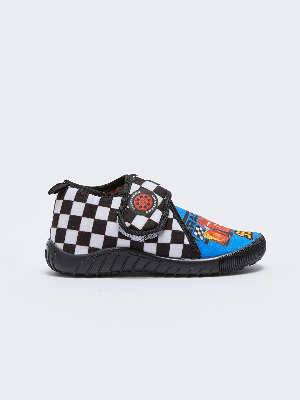 Karışık Cars Lisanslı Cırt Cırtlı Erkek Çocuk Panduf-1