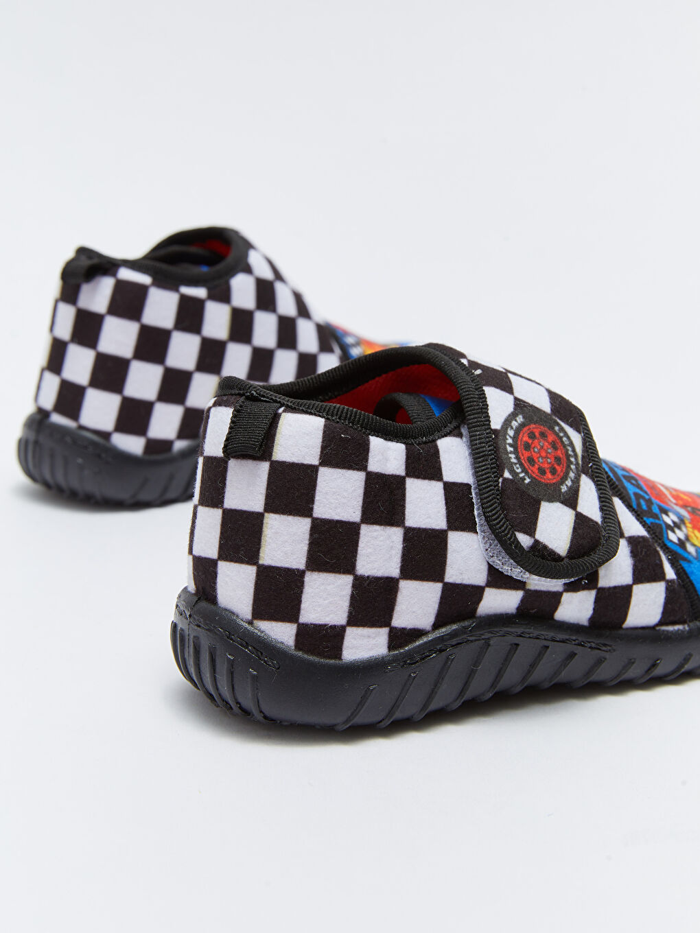 Karışık Cars Lisanslı Cırt Cırtlı Erkek Çocuk Panduf-4