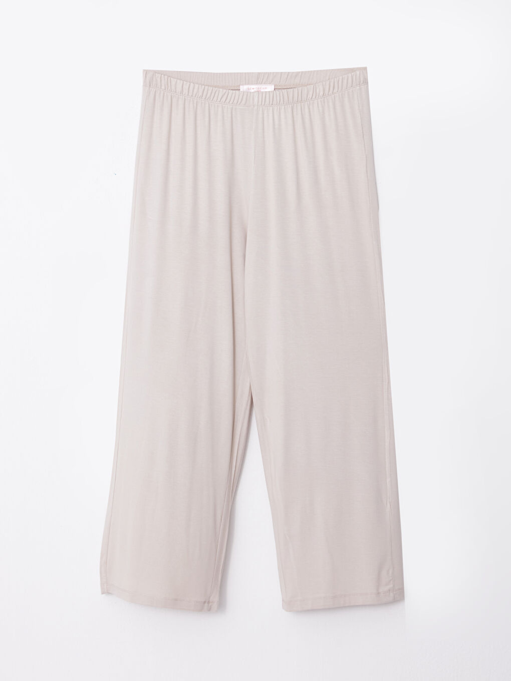 Crew Neck Plain Long Sleeve Women's Pyjama Set-7