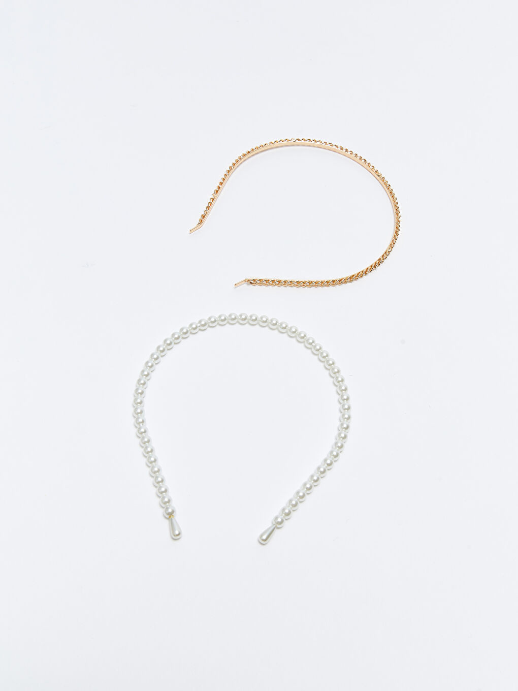 Karışık İncili Kadın Taç 2'li-3